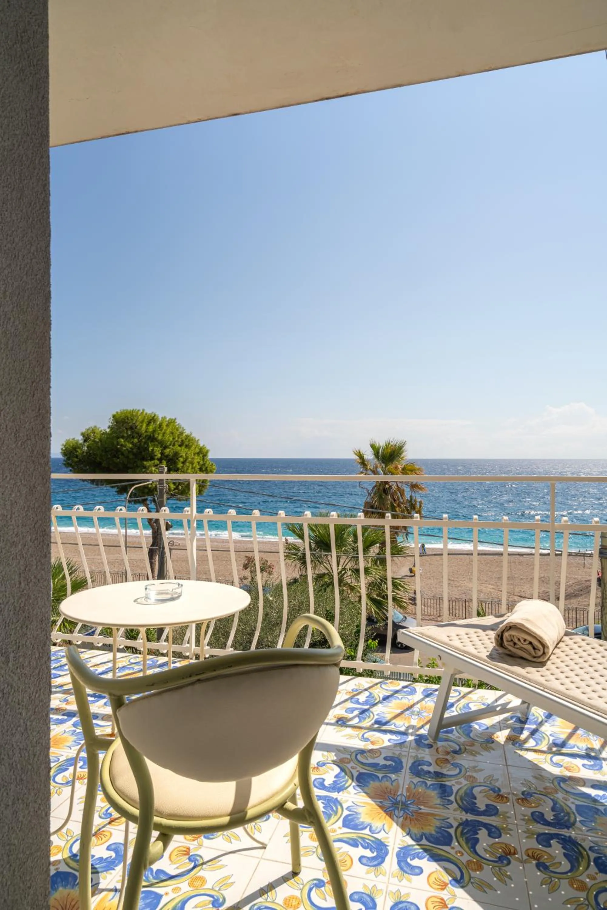 Balcony/Terrace in Hotel Rivage Taormina