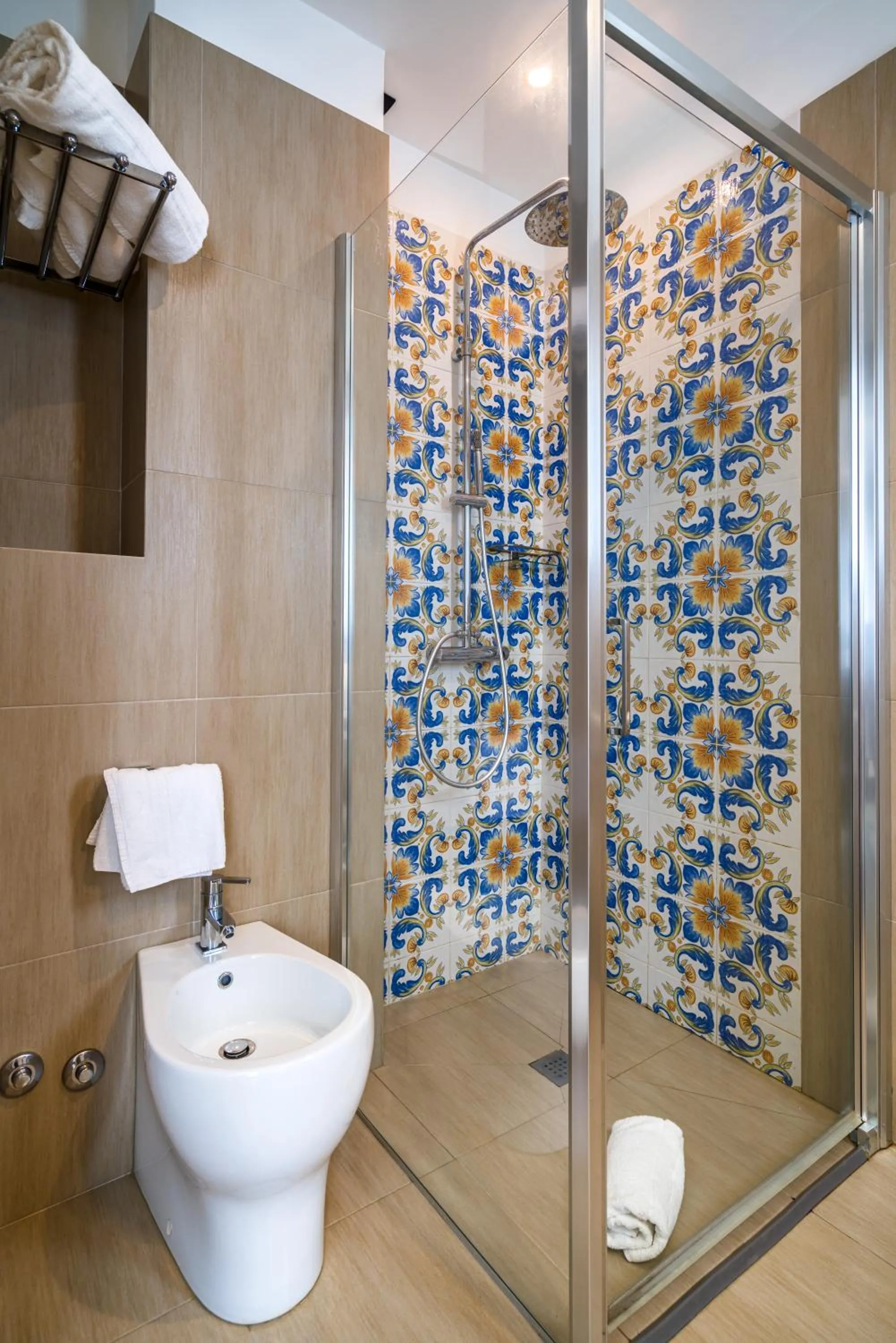 Shower in Hotel Rivage Taormina