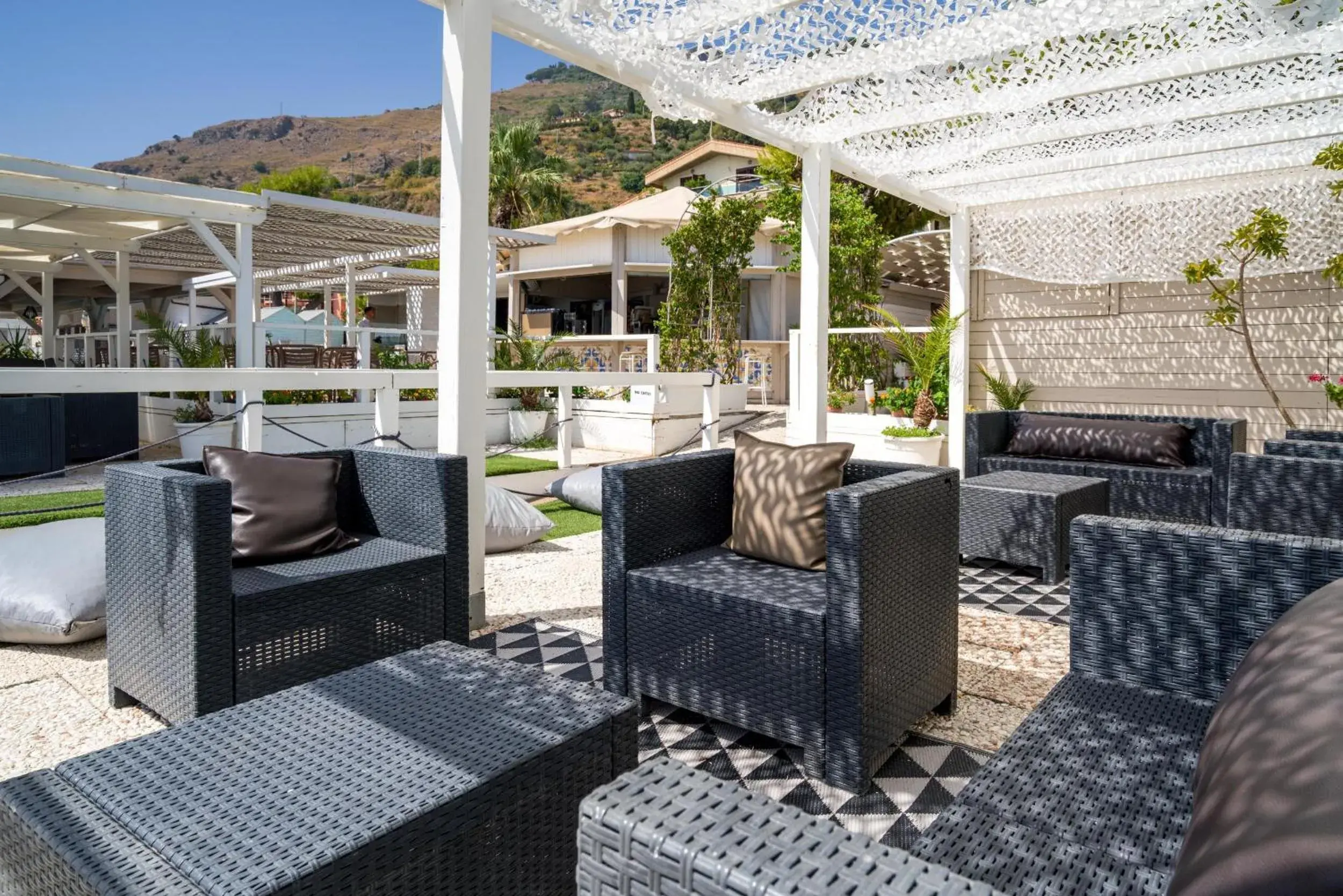 Lounge or bar in Hotel Rivage Taormina Lounge or bar in Hotel Rivage Taormina