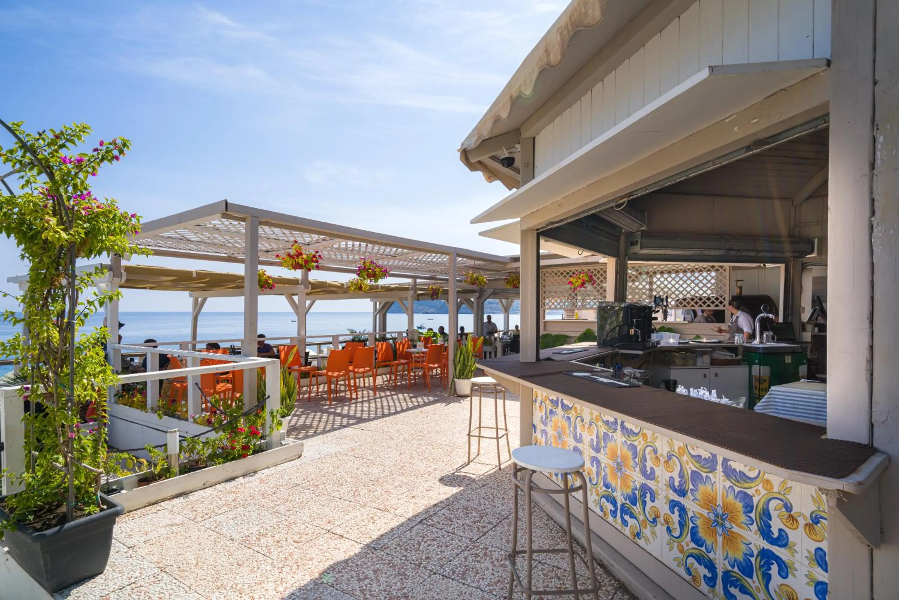 Beach in Hotel Rivage Taormina