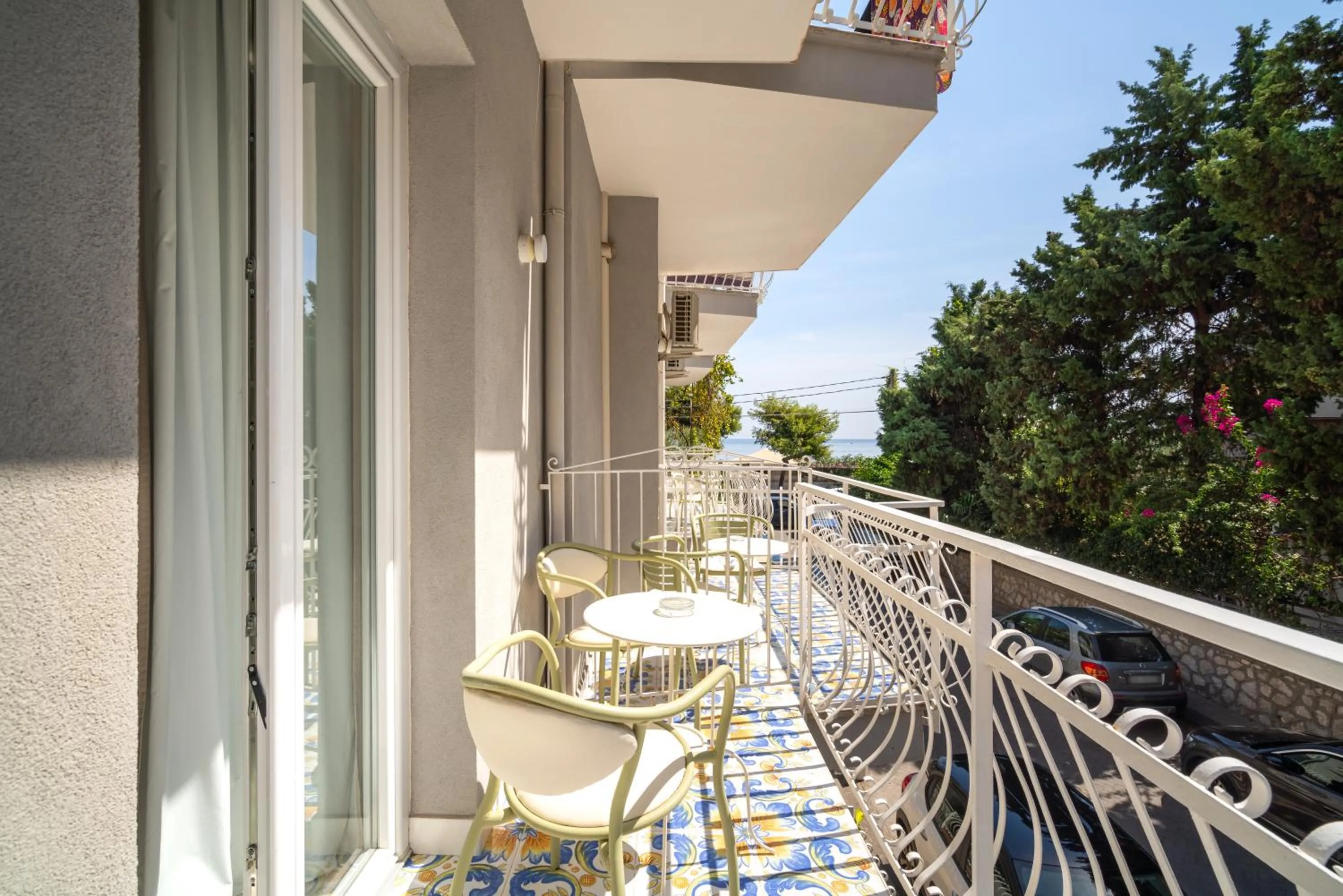 Balcony/Terrace in Hotel Rivage Taormina