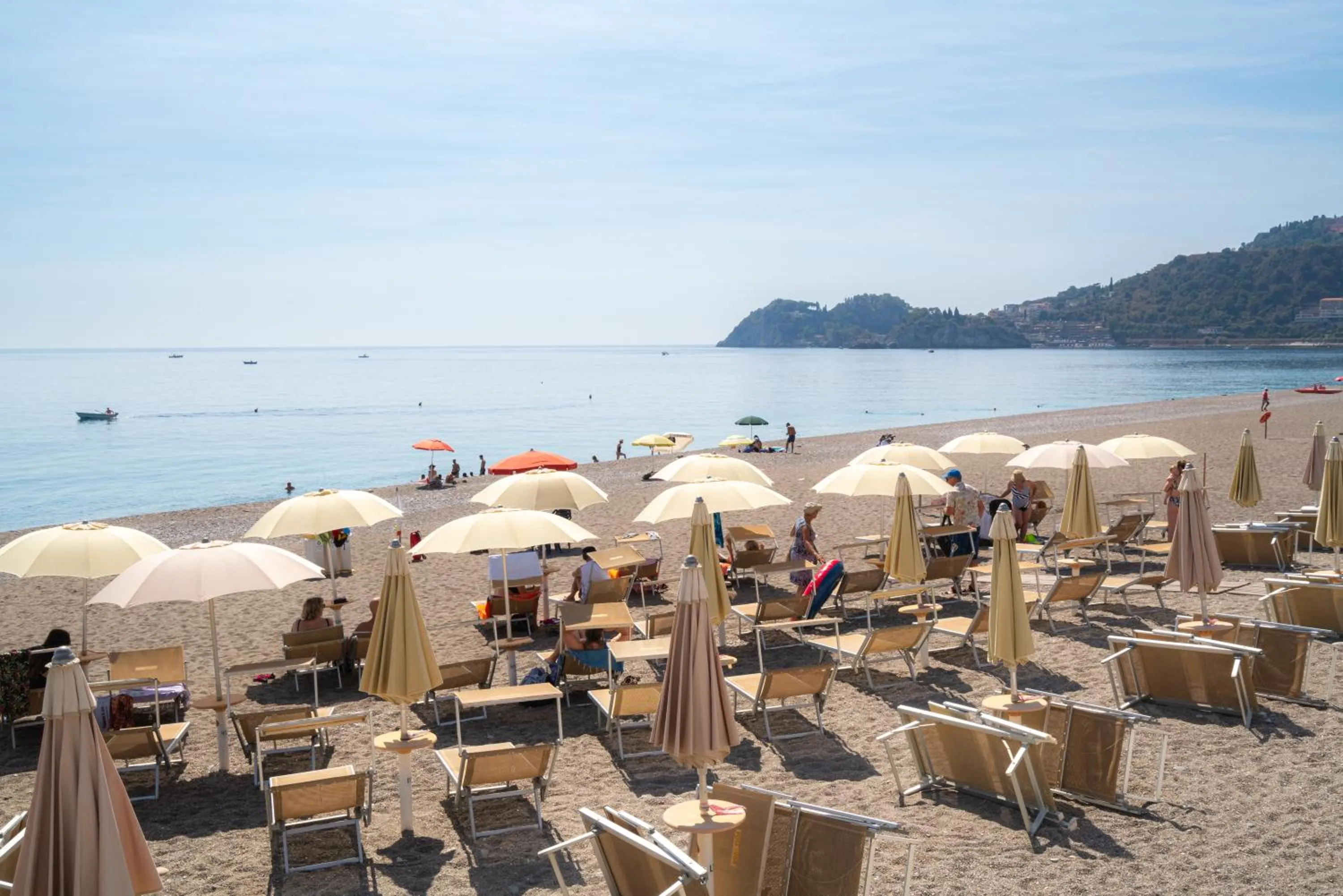 Beach in Hotel Rivage Taormina