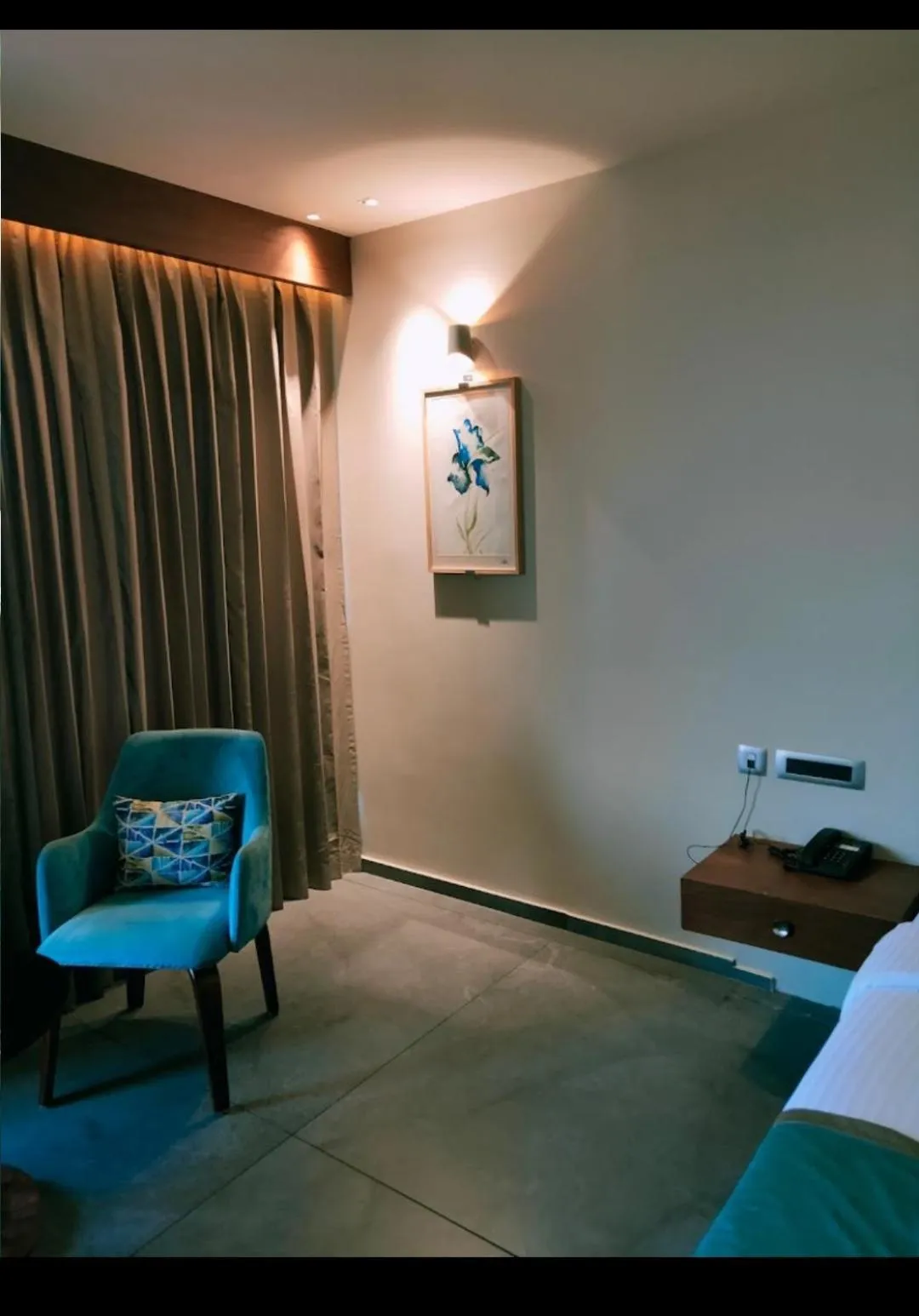 Living room, Bed in GRANDE IRIS