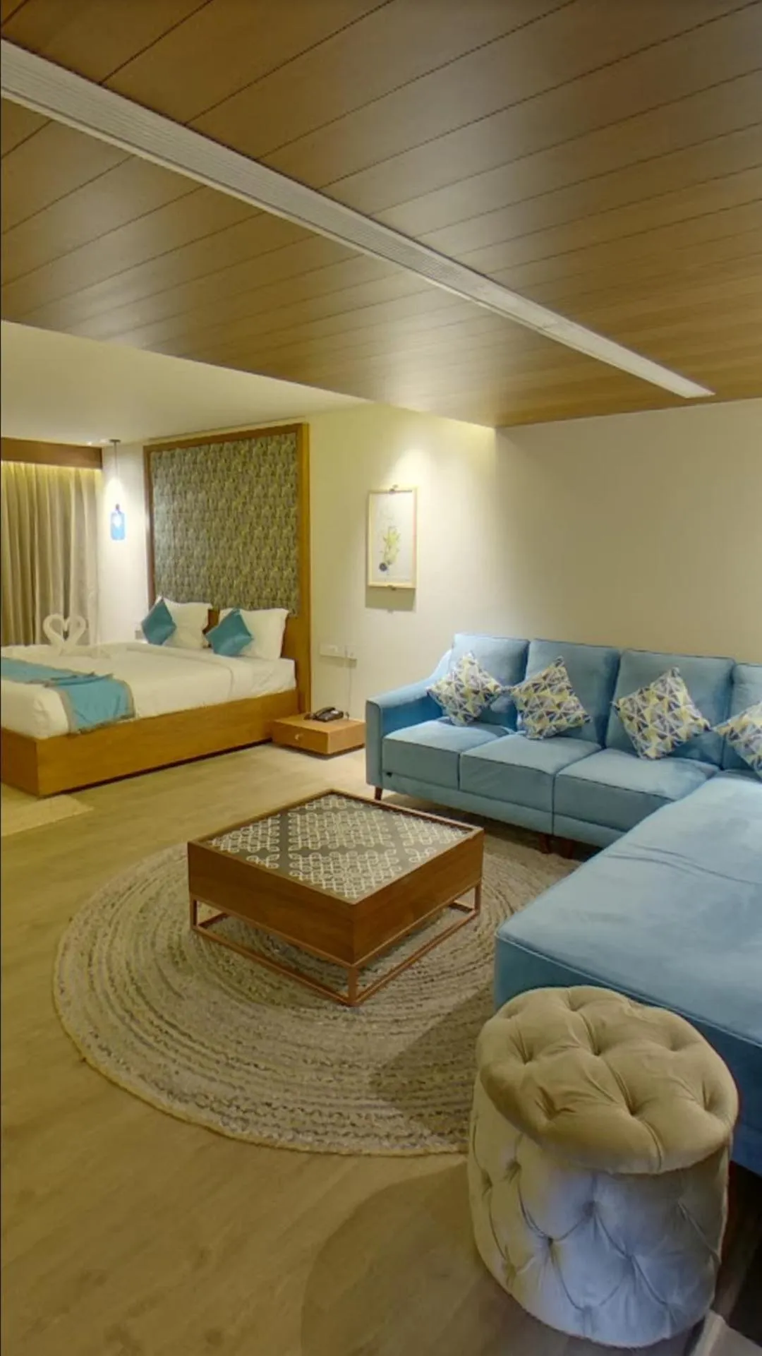 Living room, Bed in GRANDE IRIS