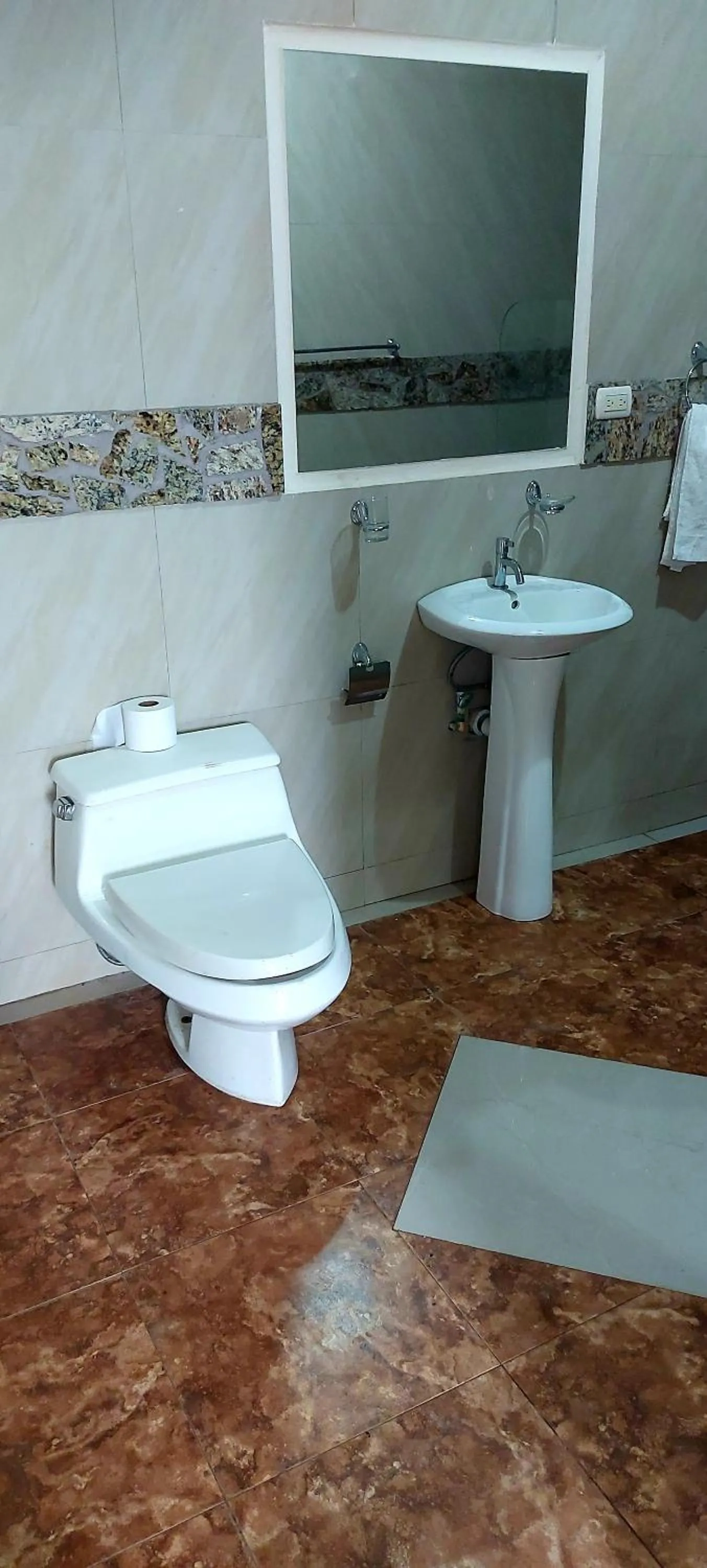 Bathroom in El Castillo Monte Campana