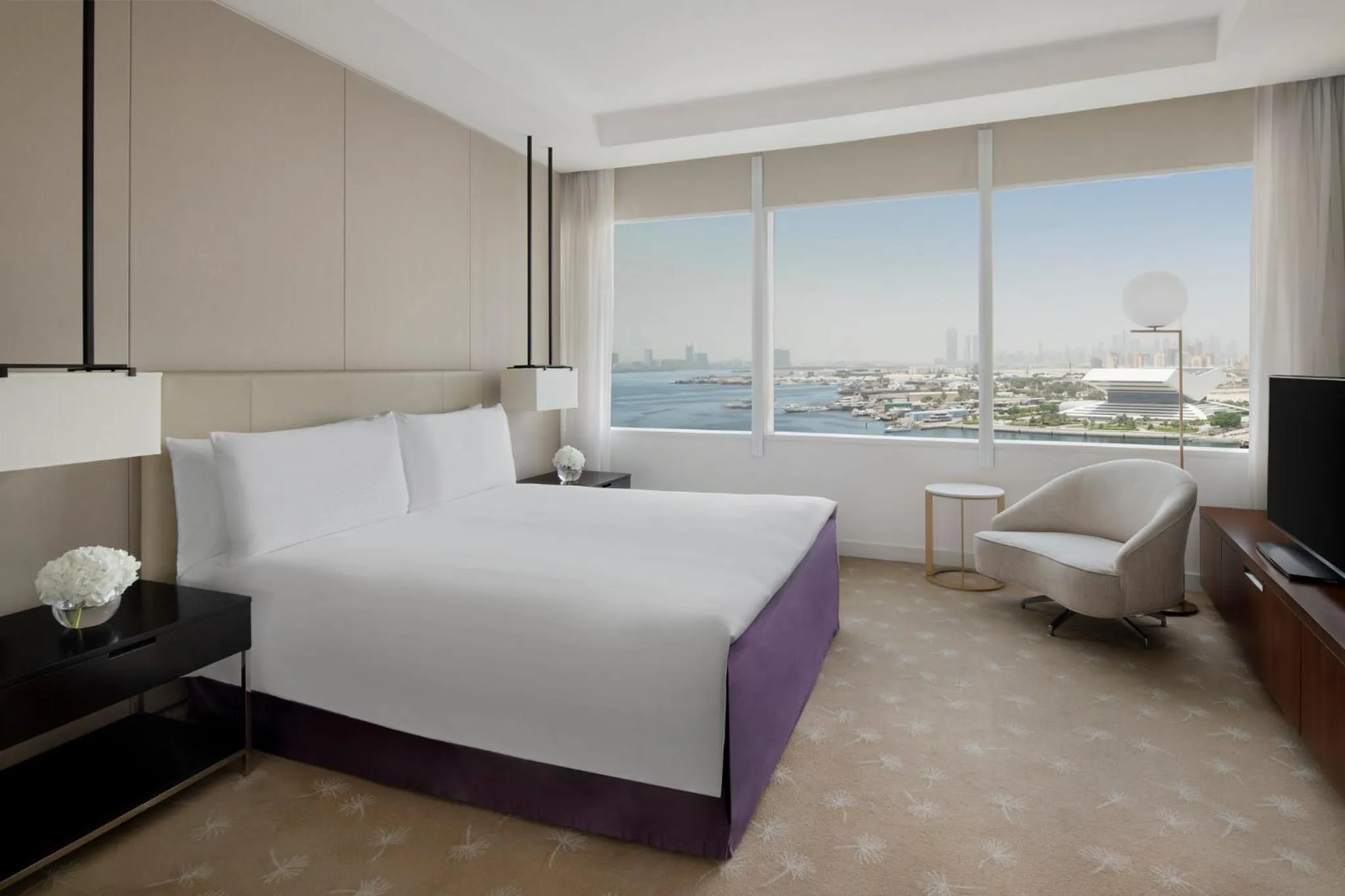 Bed in InterContinental Dubai Festival City by IHG