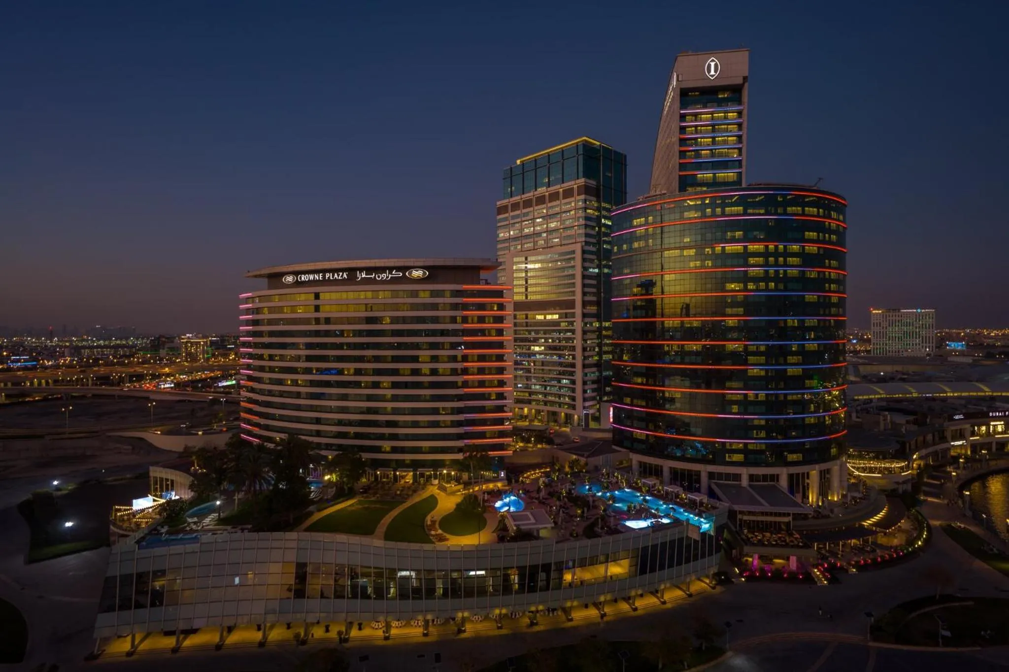 Property building in InterContinental Dubai Festival City by IHG