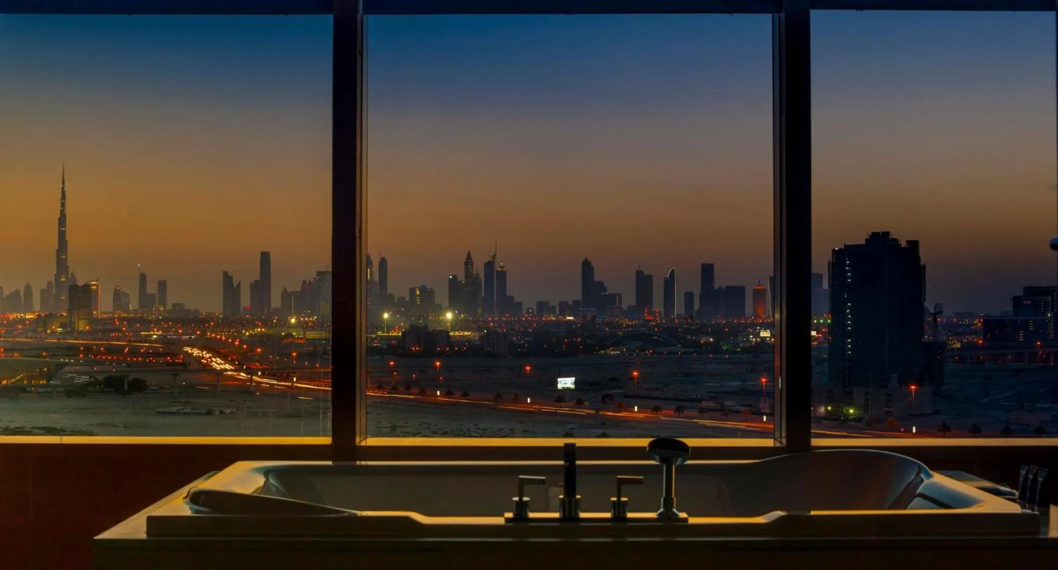 Bathroom in InterContinental Dubai Festival City by IHG