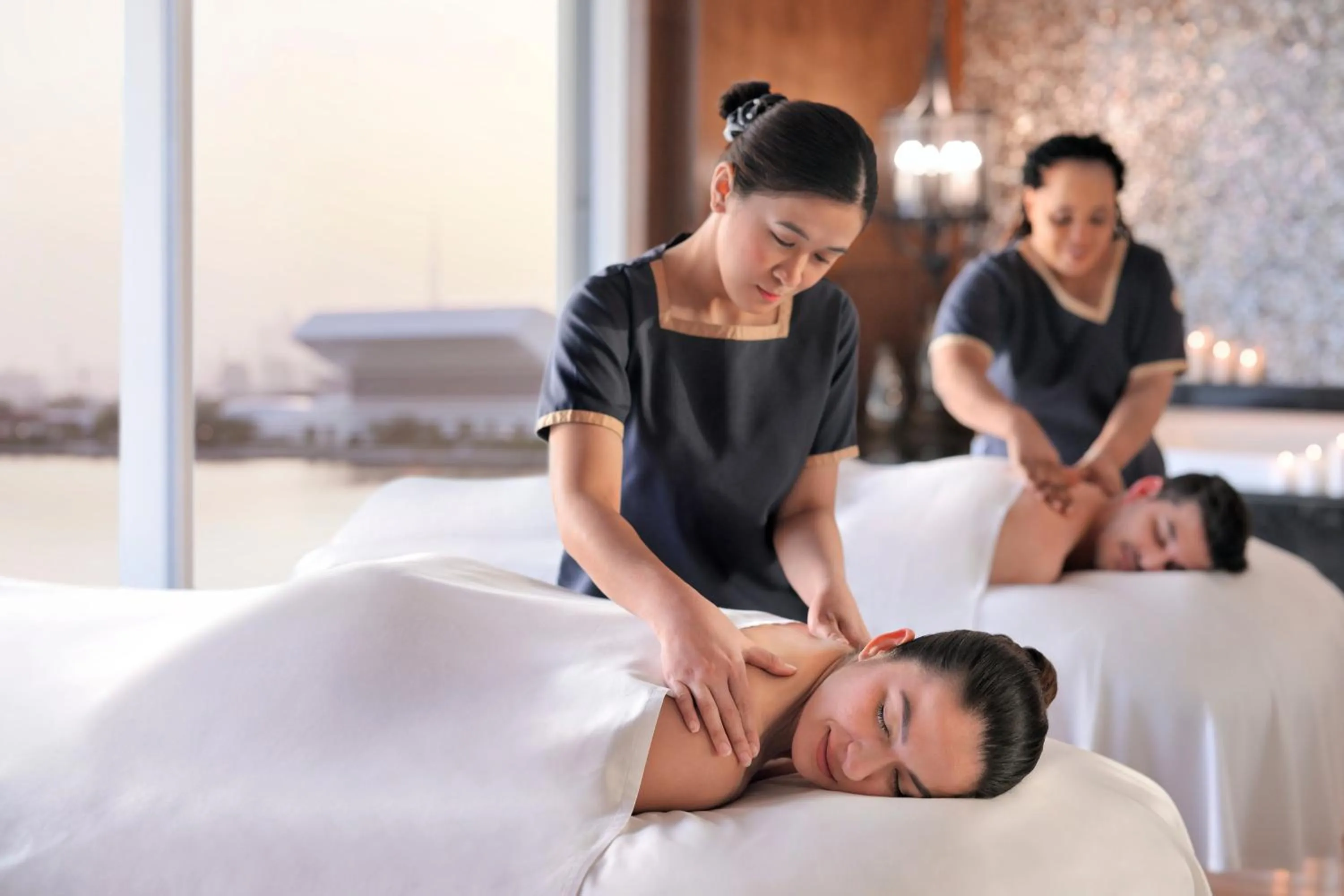 Spa and wellness centre/facilities in InterContinental Dubai Festival City by IHG