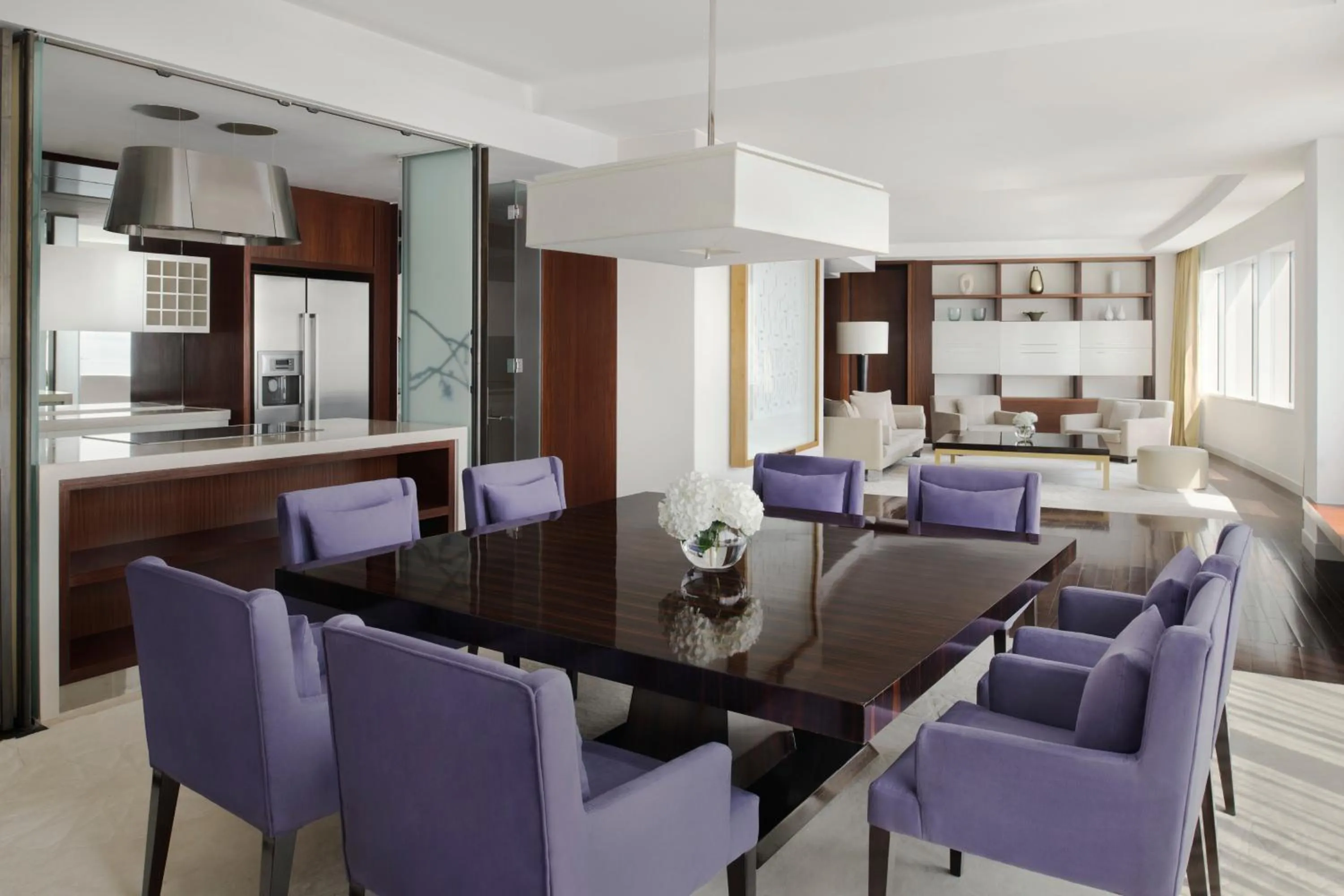 Living room in InterContinental Dubai Festival City by IHG