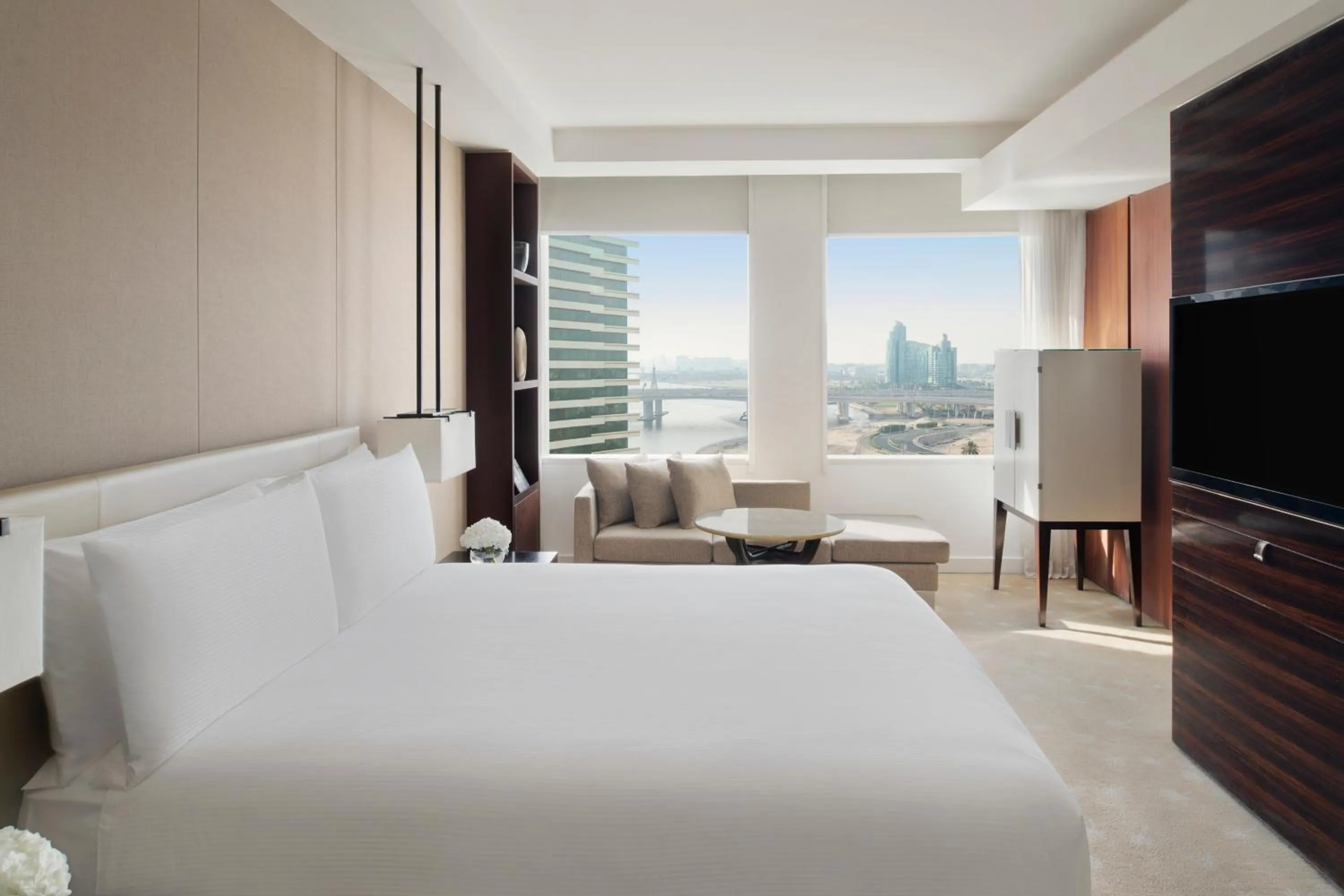 Bed in InterContinental Dubai Festival City by IHG