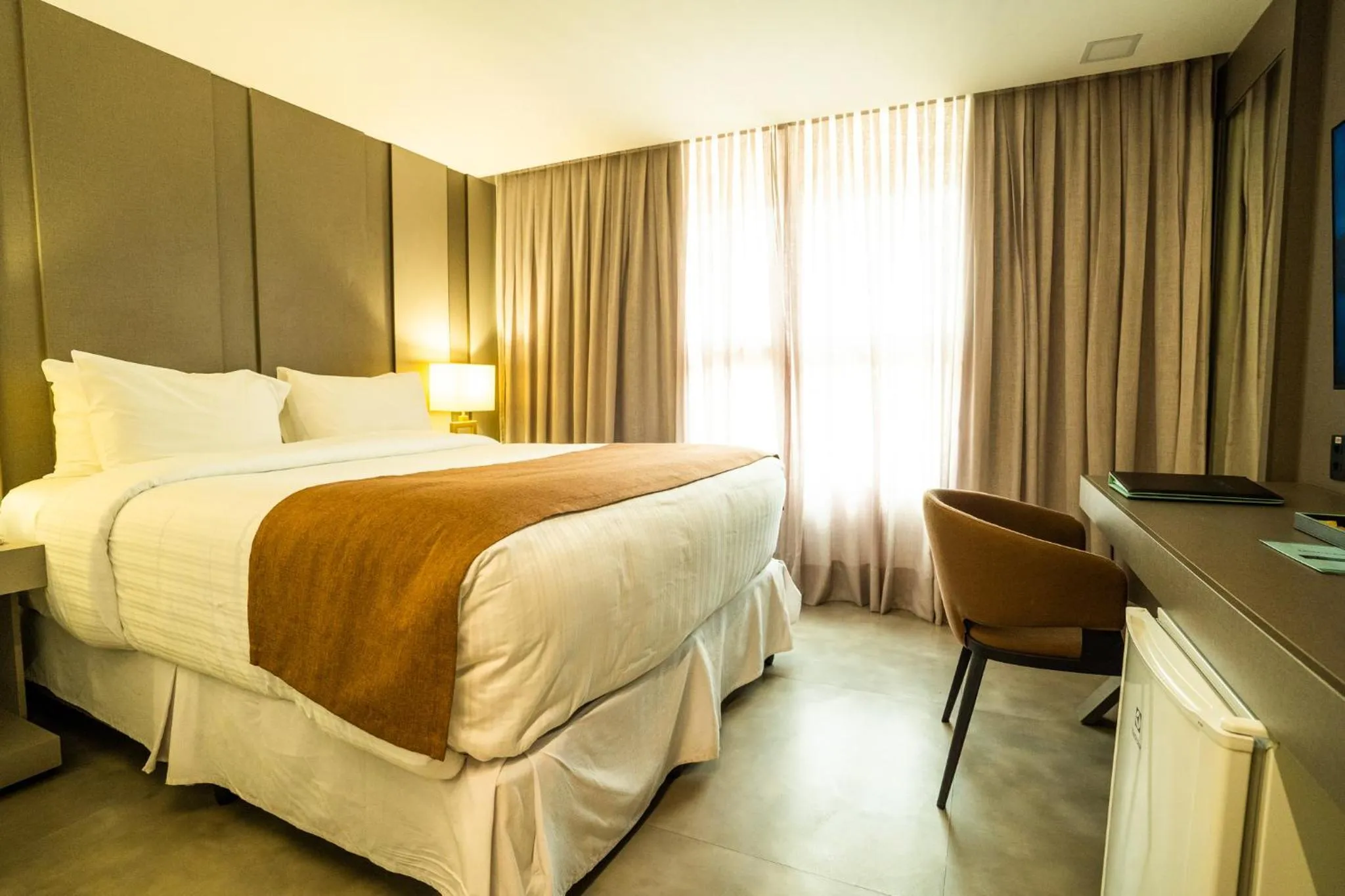 Bed in Oceana Atlântico Hotel & SPA