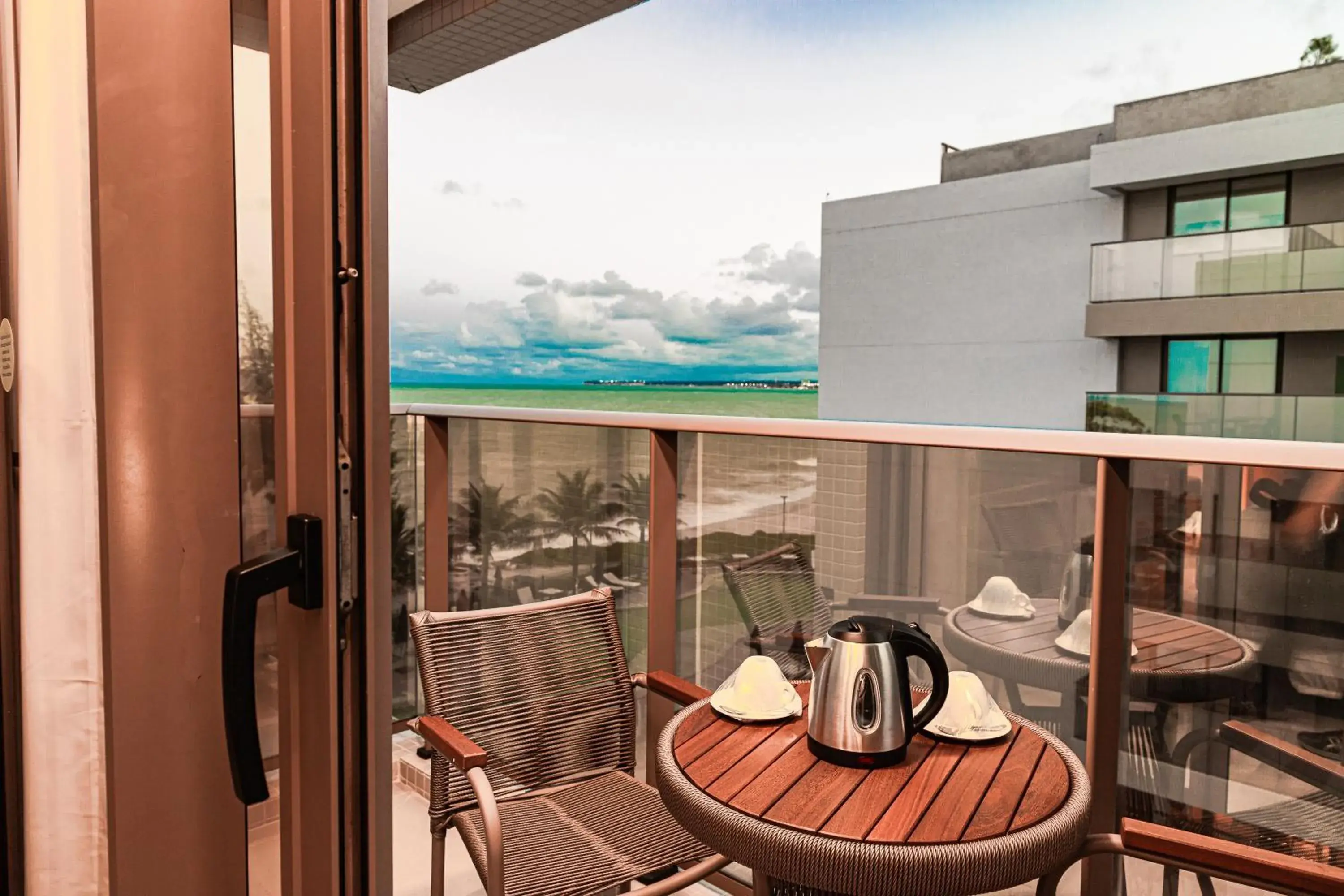Deluxe Double Room with Side Sea View in Oceana Atlântico Hotel & SPA Deluxe Double Room with Side Sea View in Oceana Atlântico Hotel & SPA