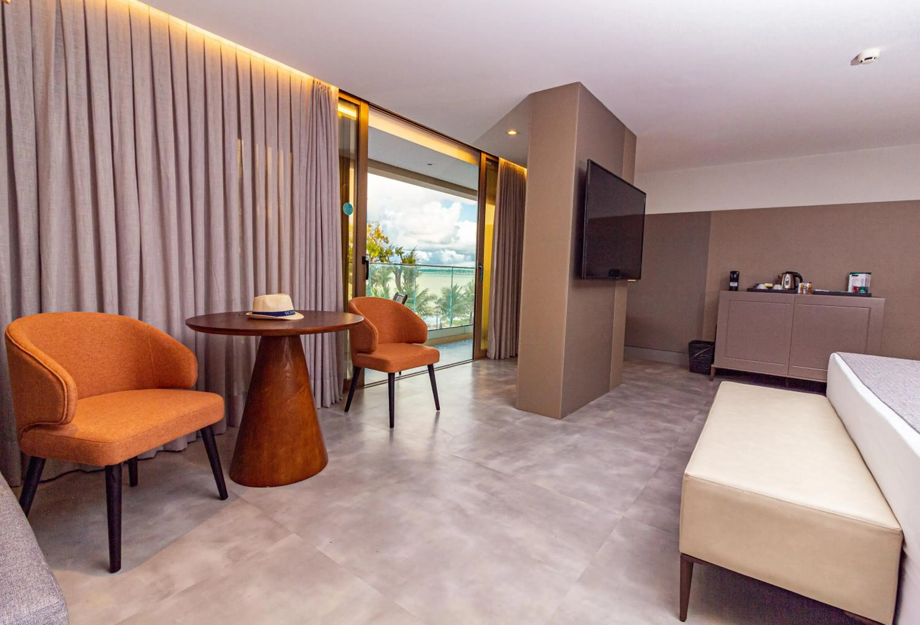 Bed in Oceana Atlântico Hotel & SPA