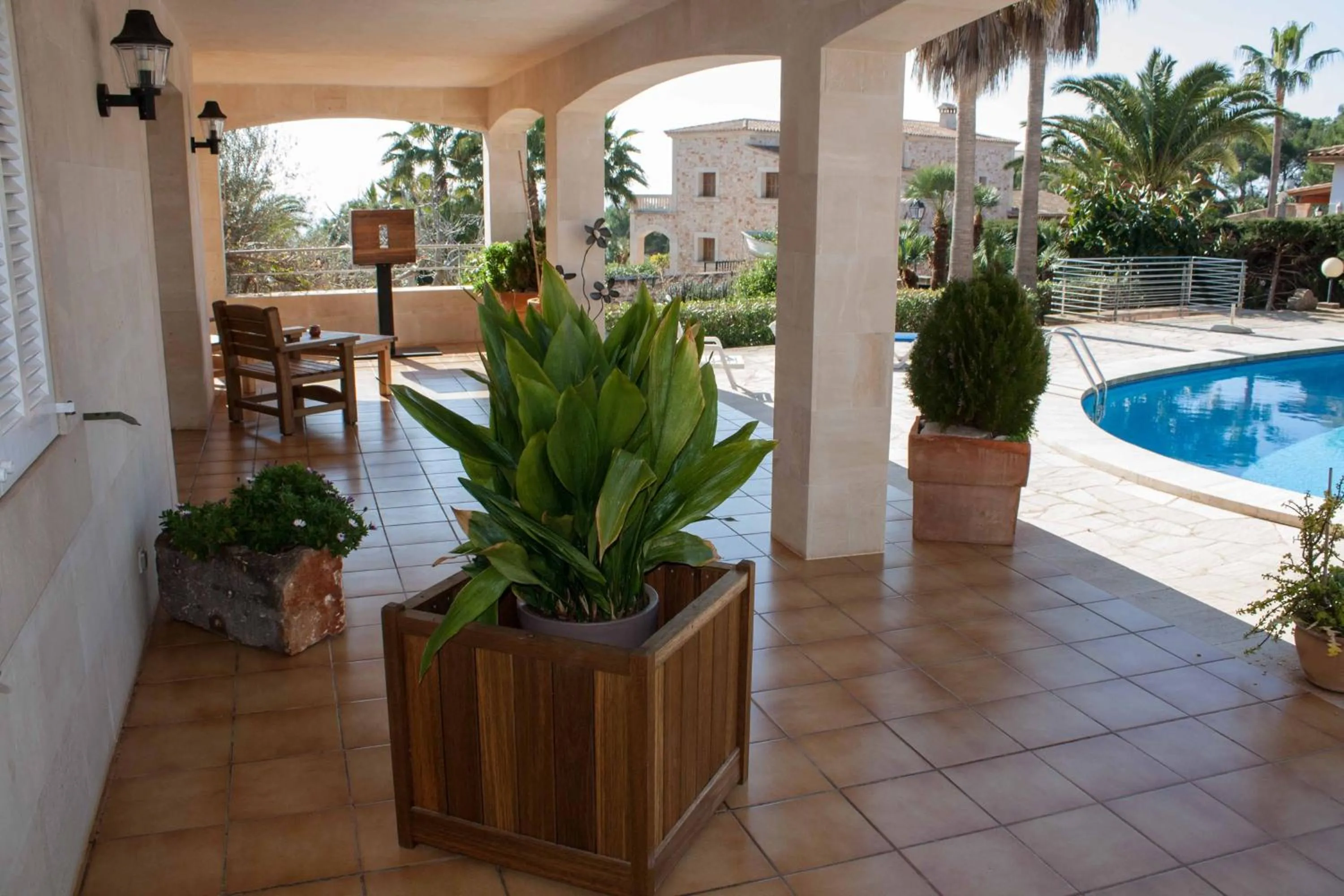 Balcony/Terrace in Chalets Torre Nova