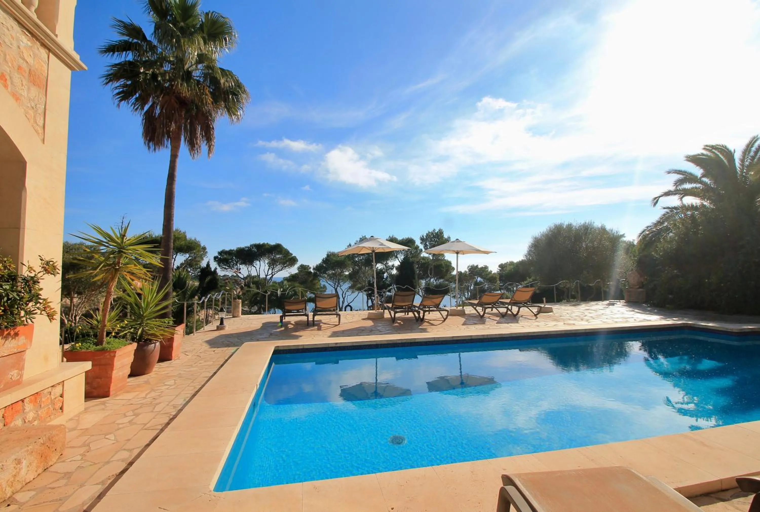 Swimming pool in Chalets Torre Nova