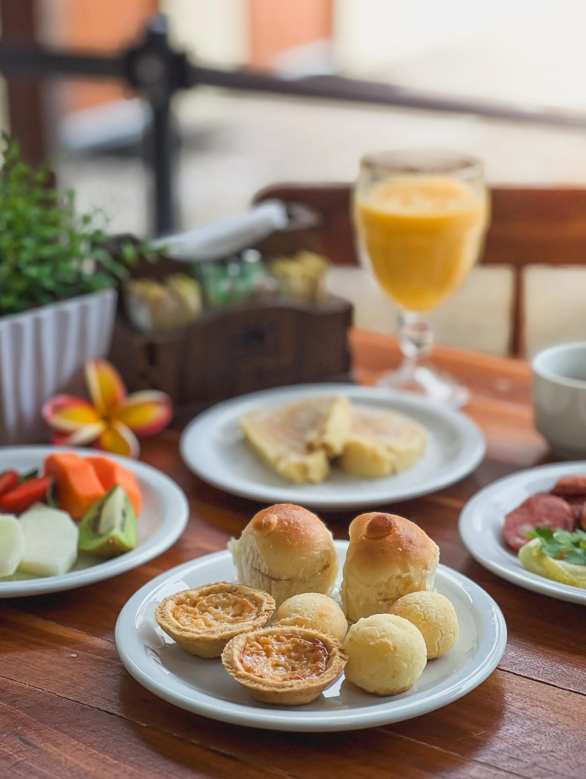 Breakfast in Pousada Porto Verano