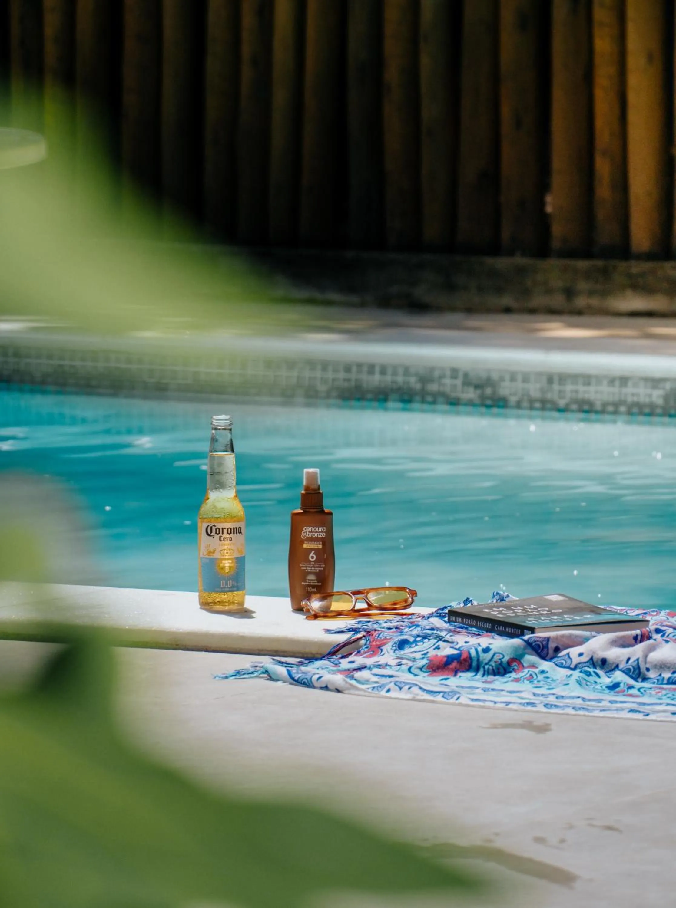 Swimming pool in Pousada Porto Verano