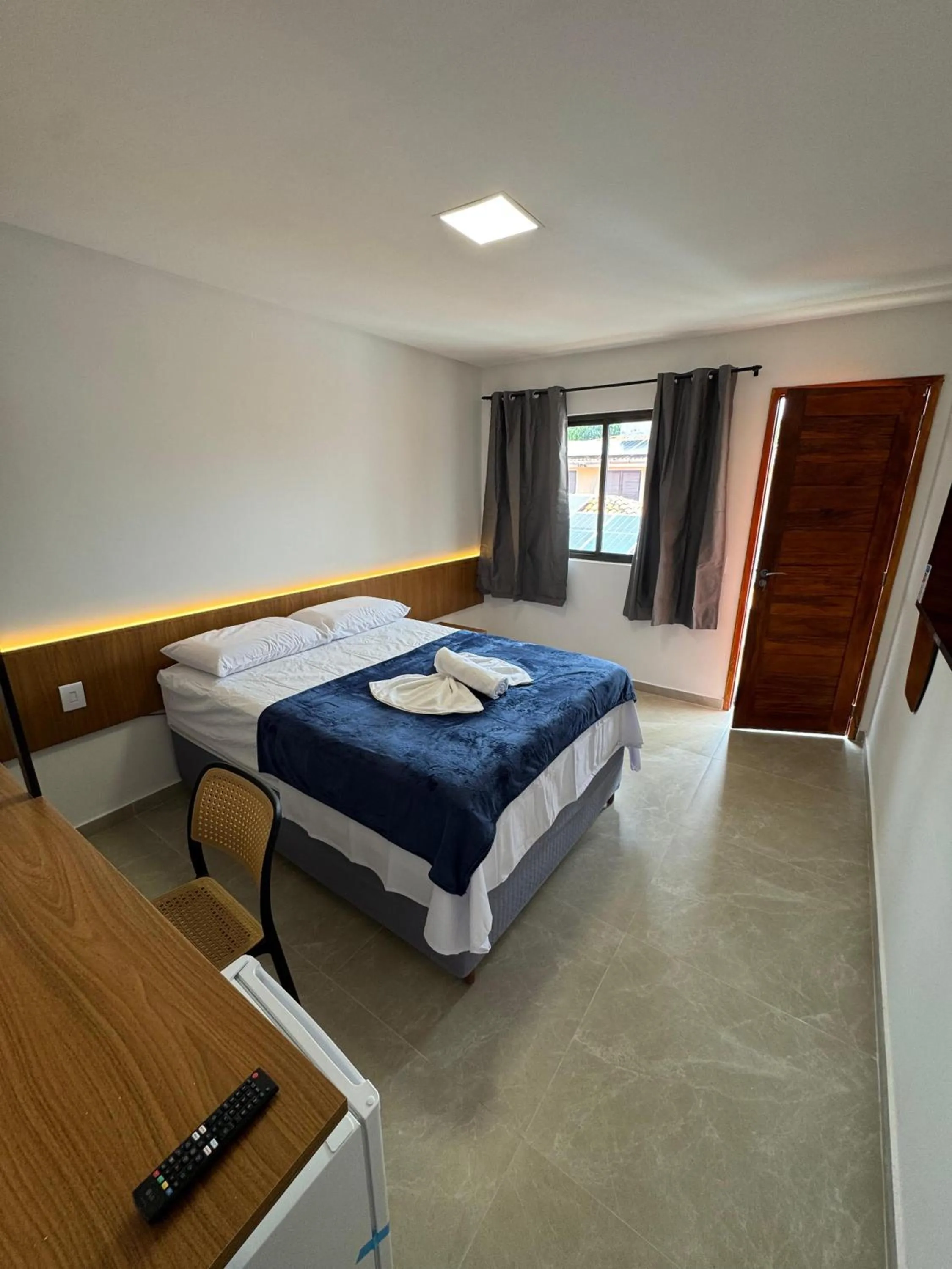 Bed in Pousada Porto Verano