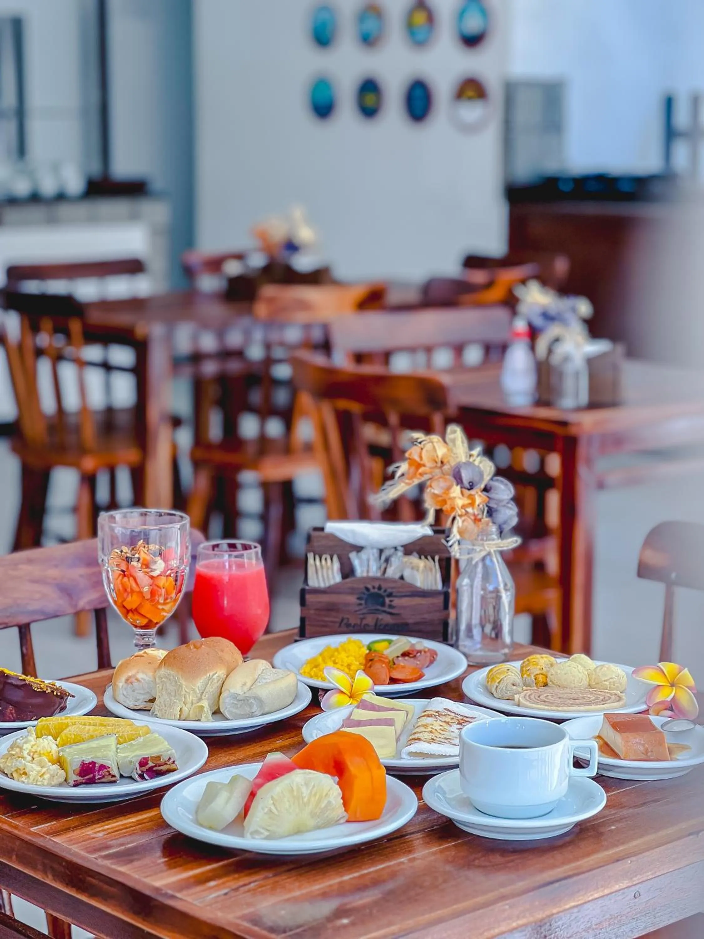 Breakfast in Pousada Porto Verano