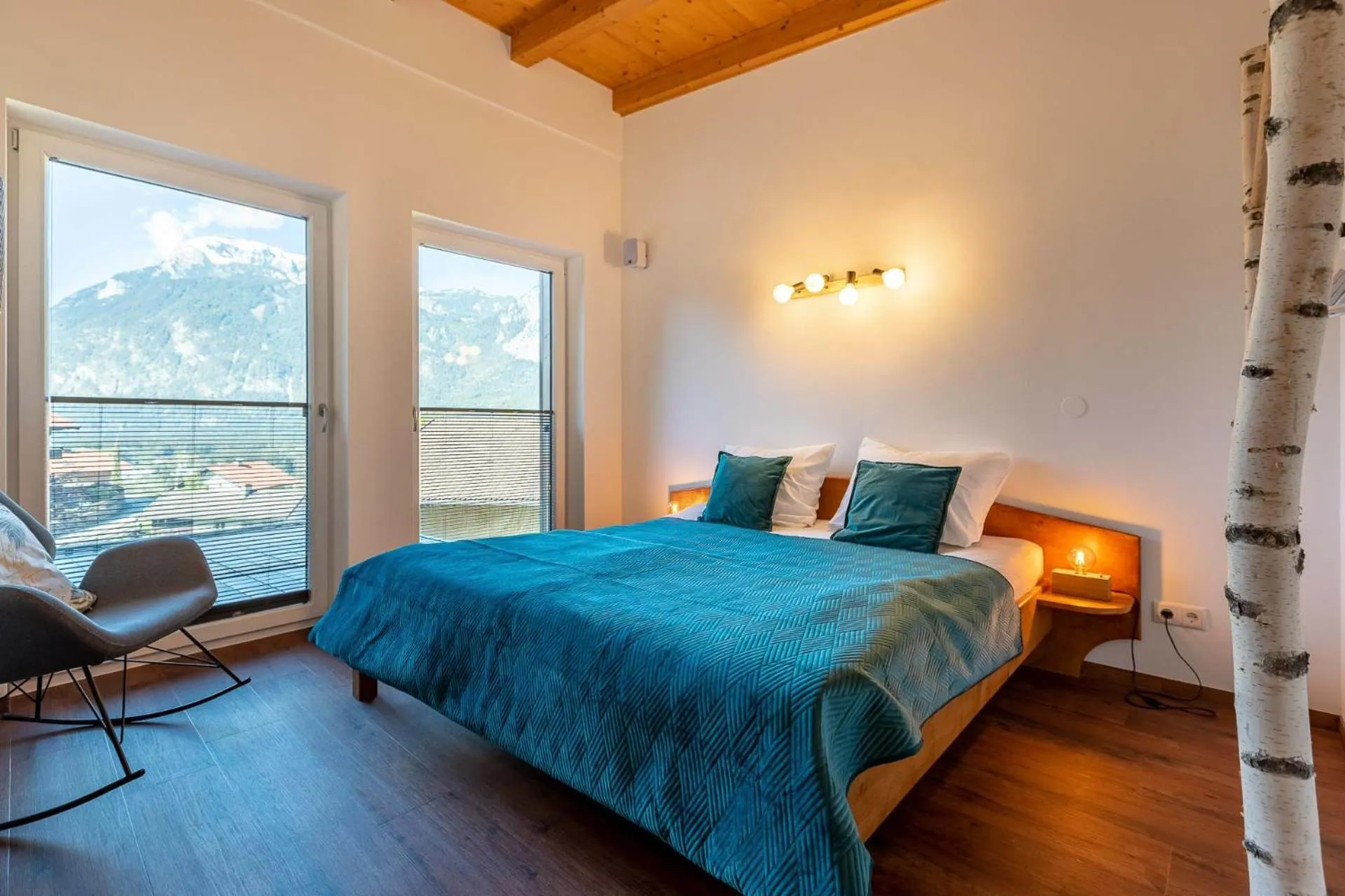 Bedroom, Bed in Villa Bergl.21