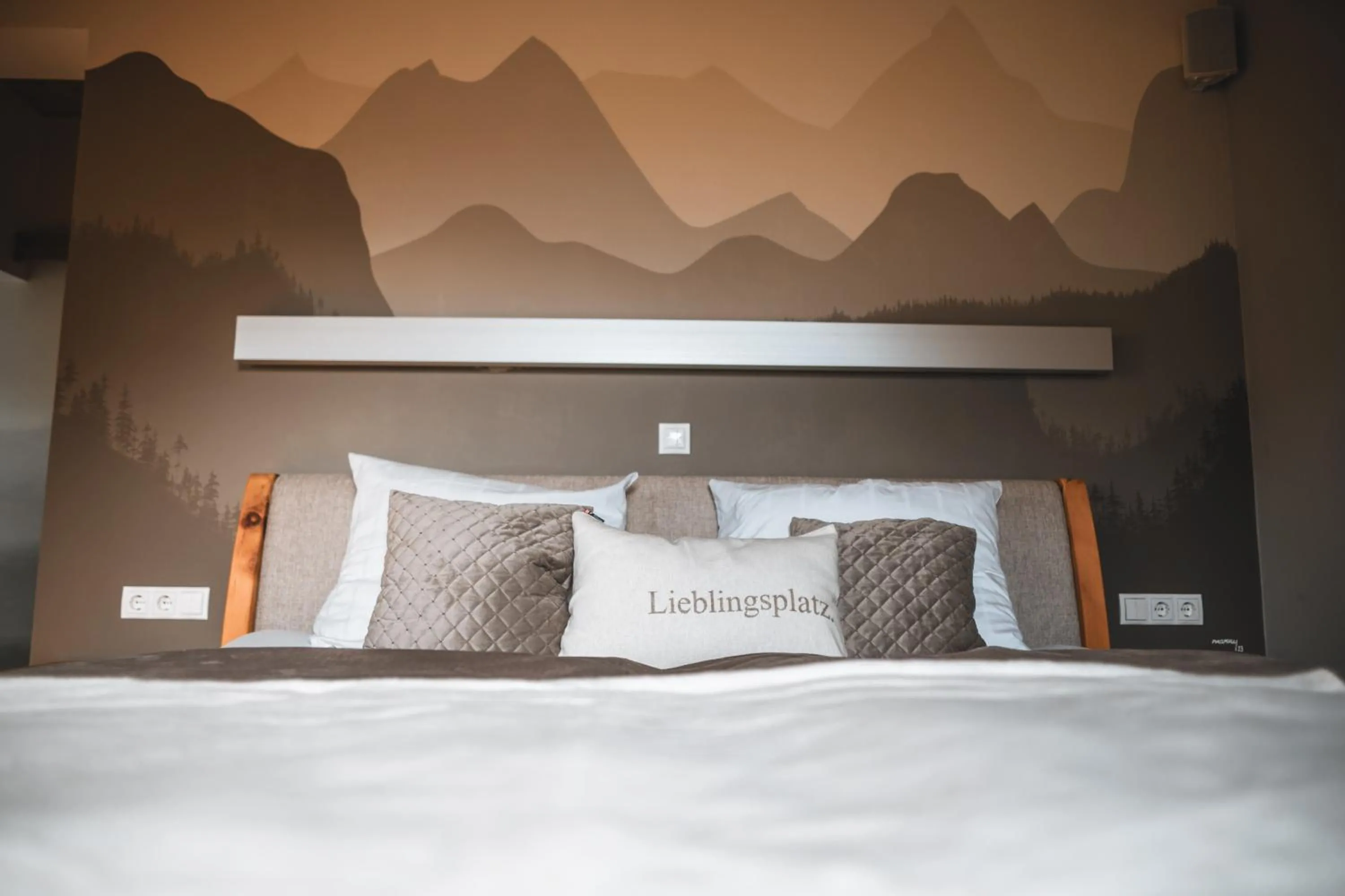 Bedroom, Bed in Villa Bergl.21