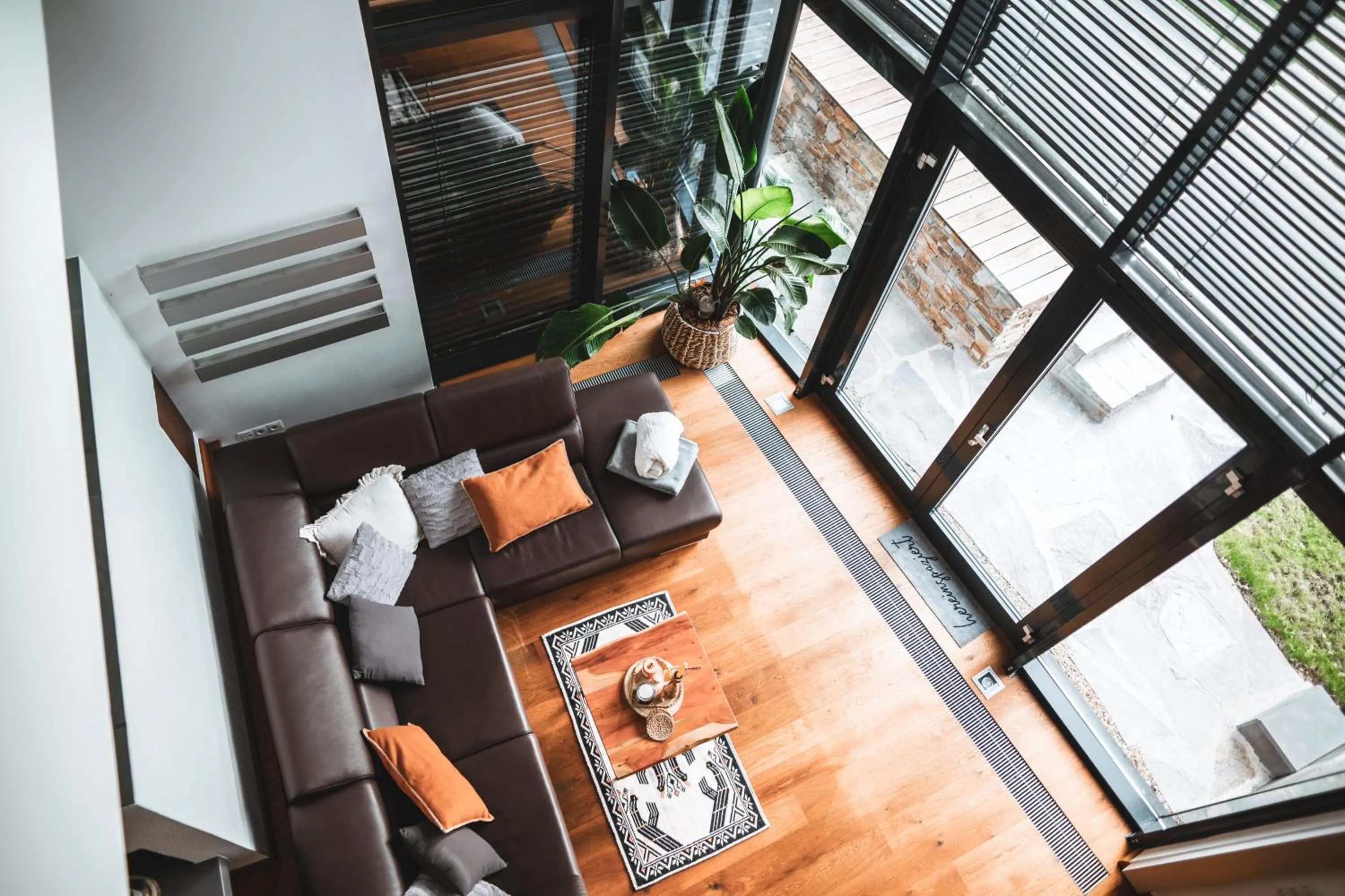 Living room in Villa Bergl.21