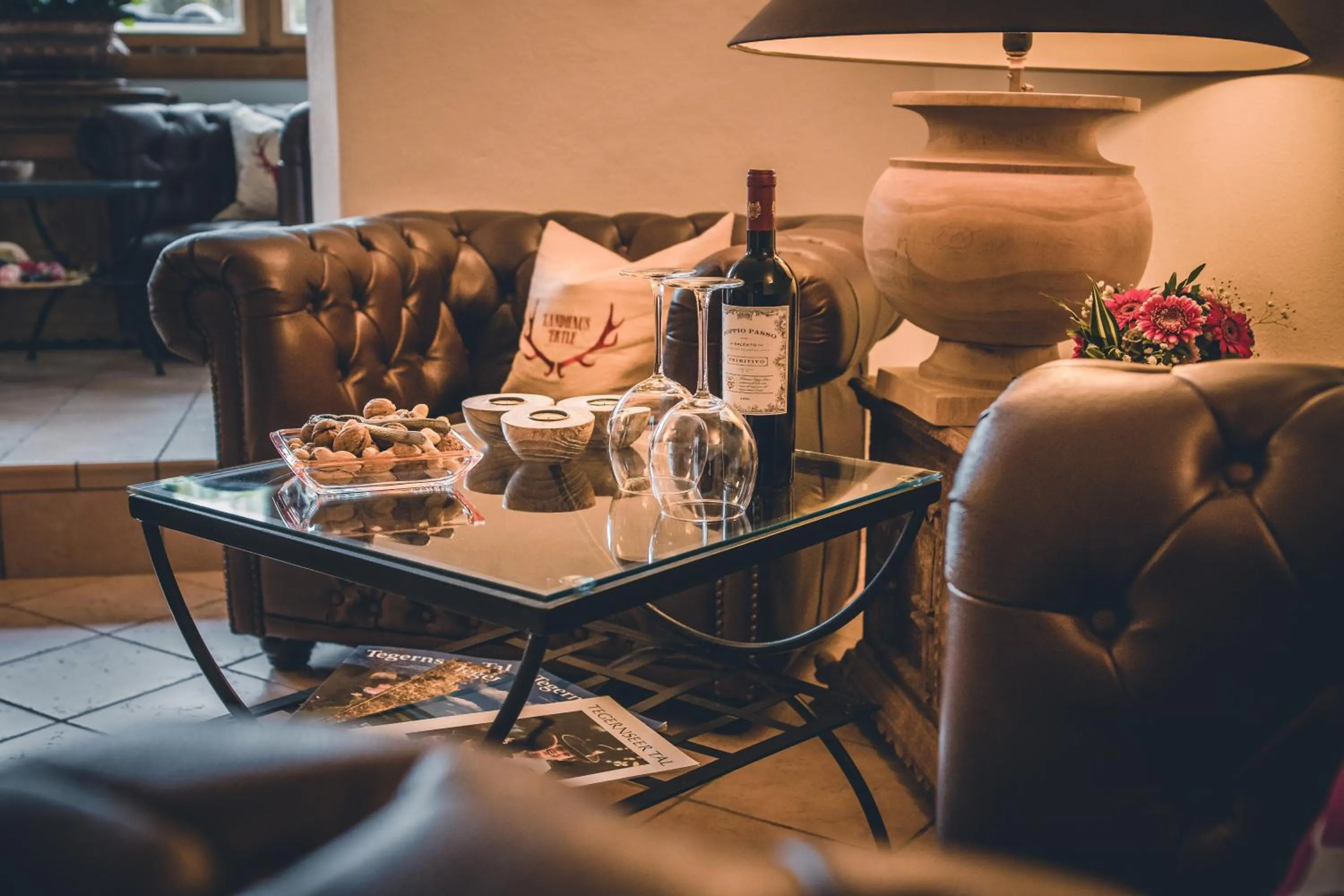 Lounge or bar in Landhaus Ertle