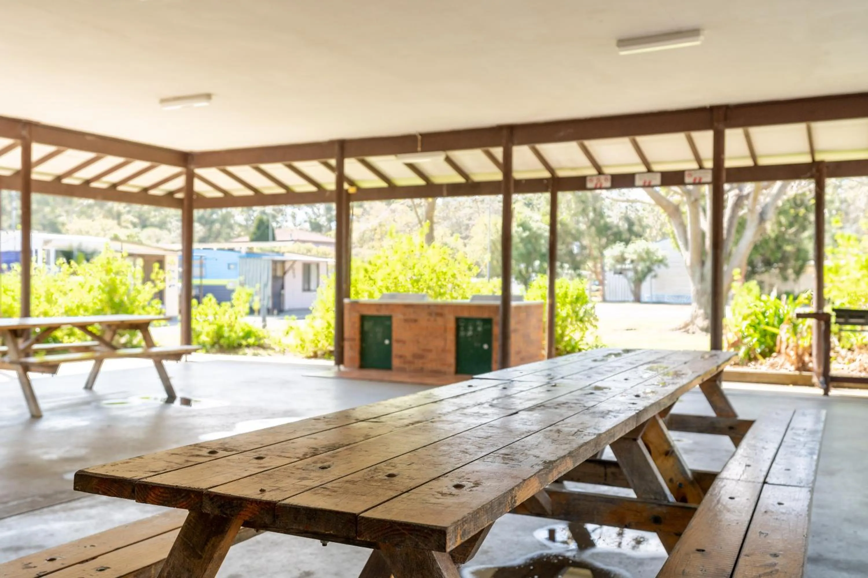 BBQ facilities in Tasman Holiday Parks - Myola