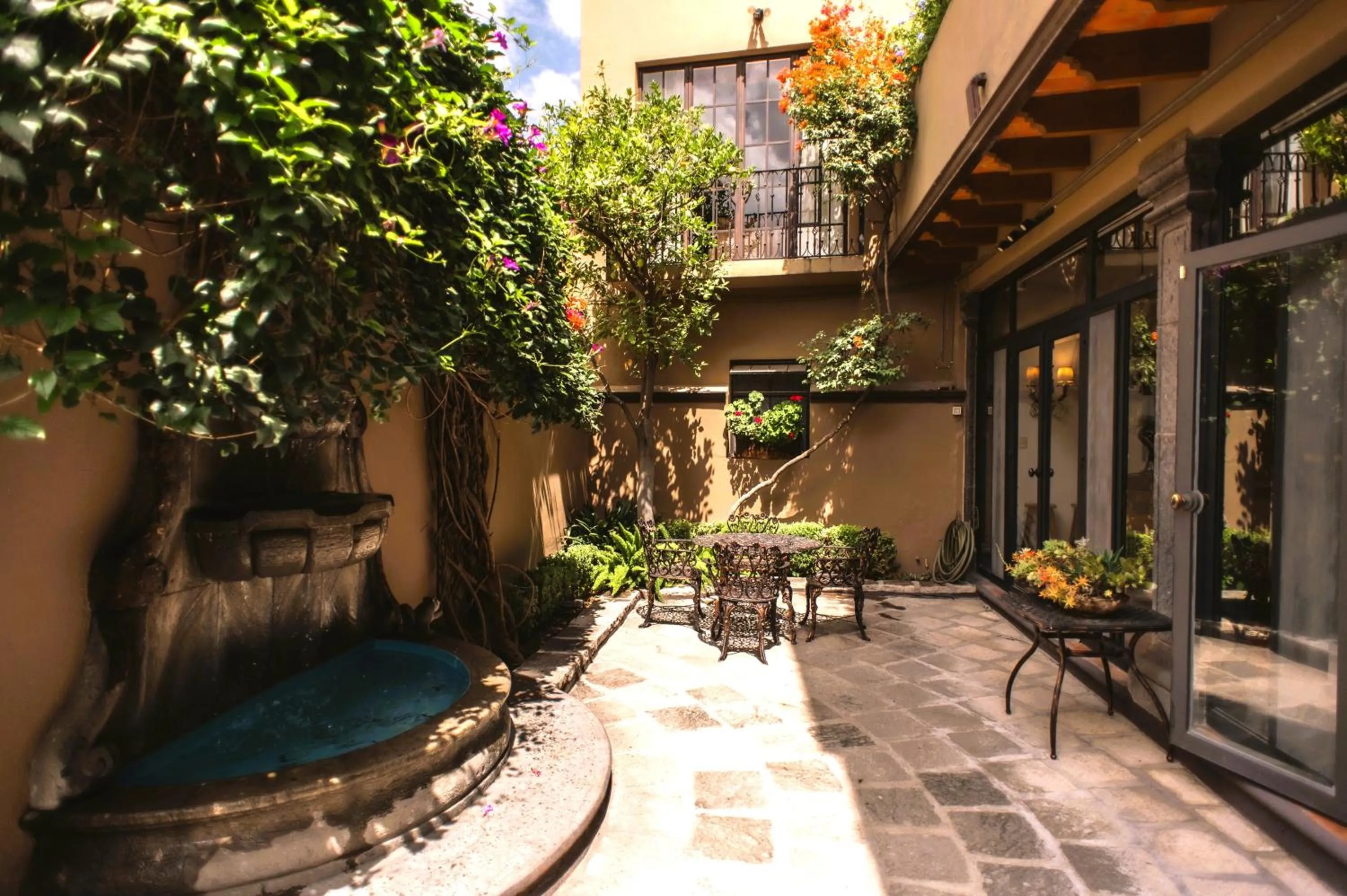 Patio in Casa Grande Luxury Boutique Hotel