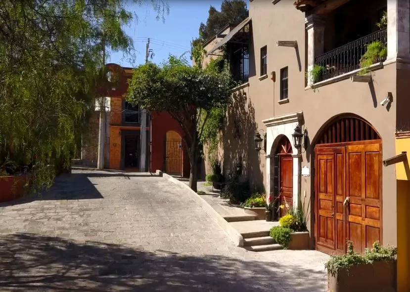 Quiet street view in Casa Grande Luxury Boutique Hotel