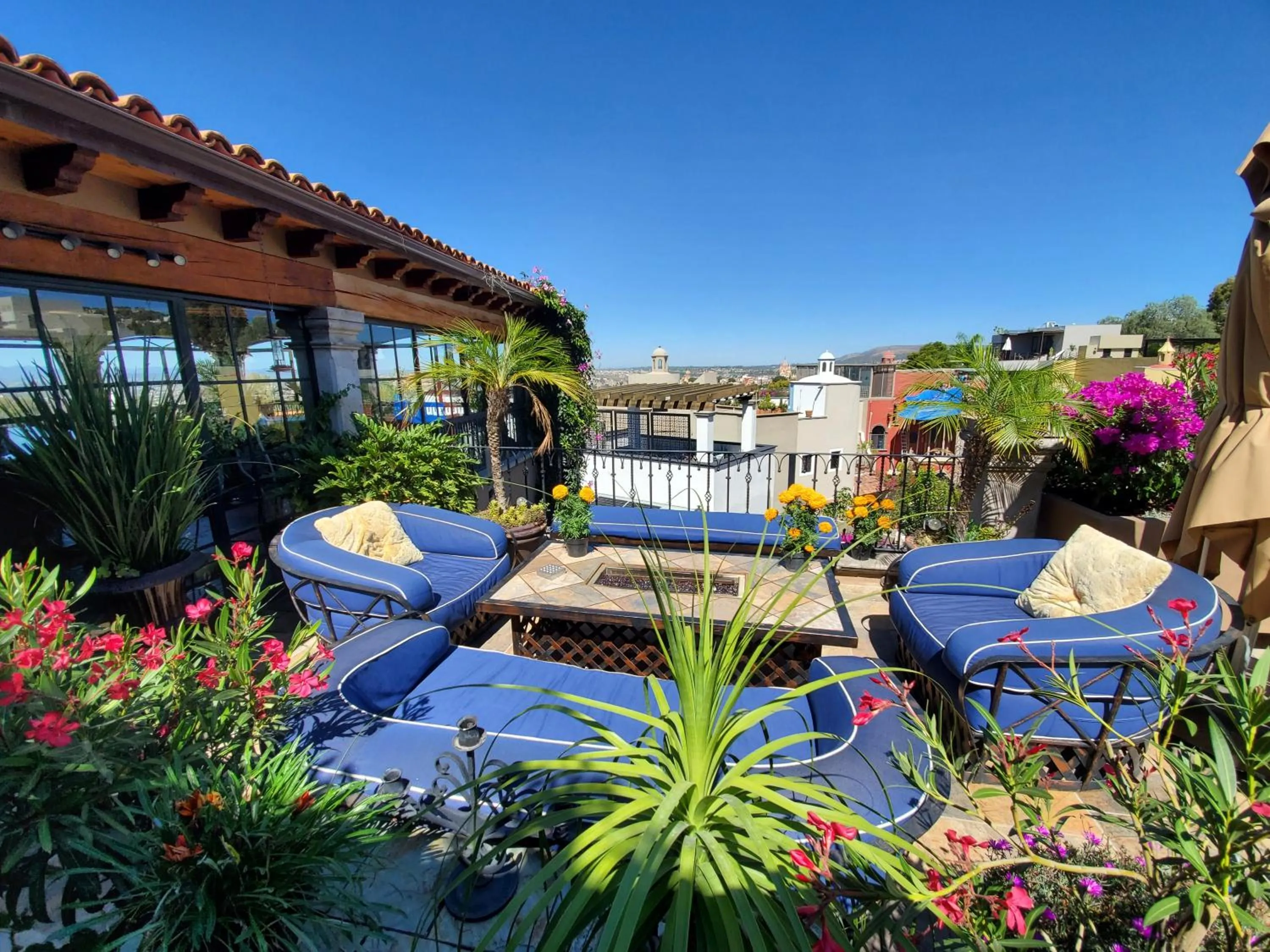 Patio in Casa Grande Luxury Boutique Hotel