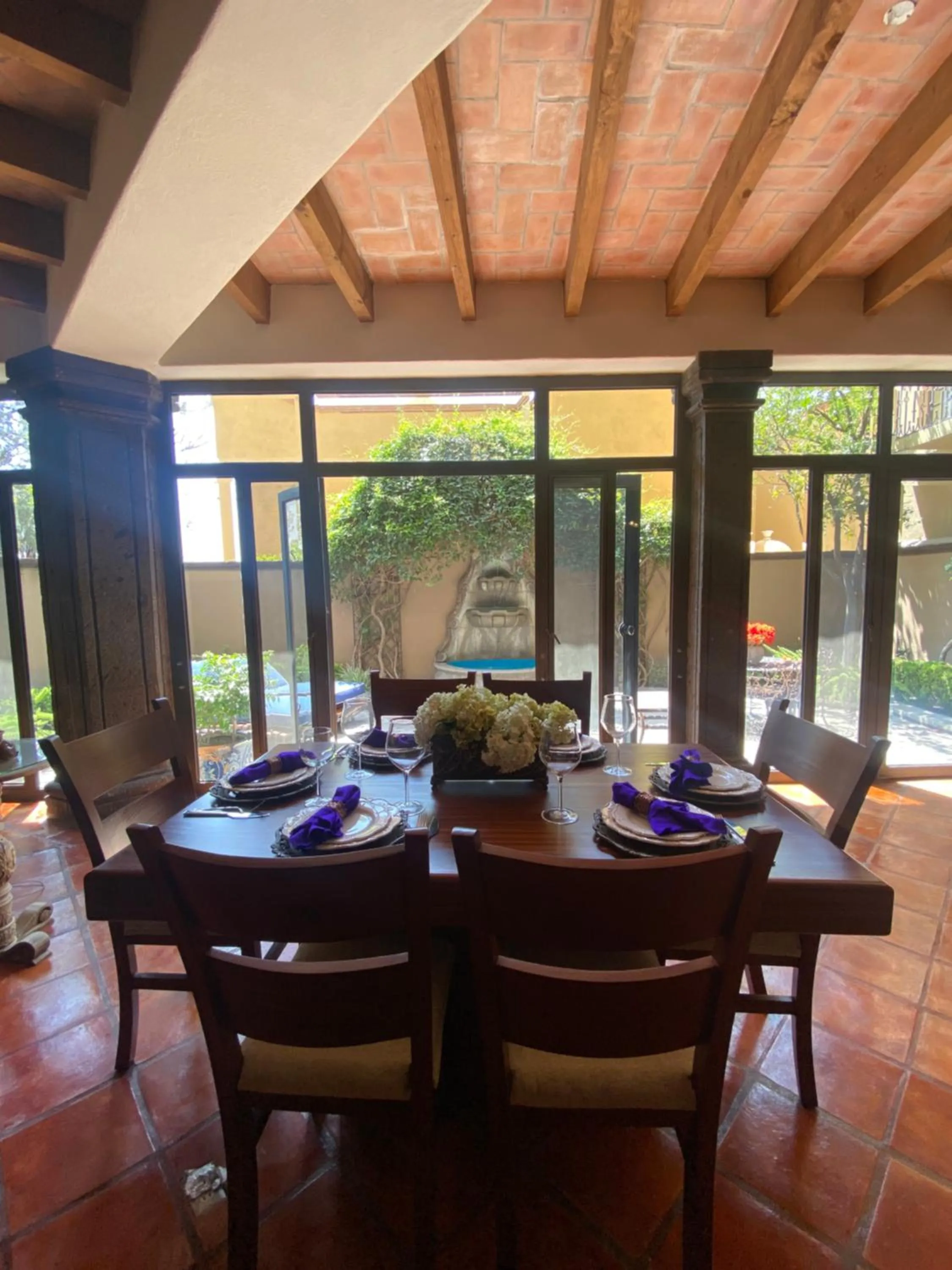 Patio in Casa Grande Luxury Boutique Hotel