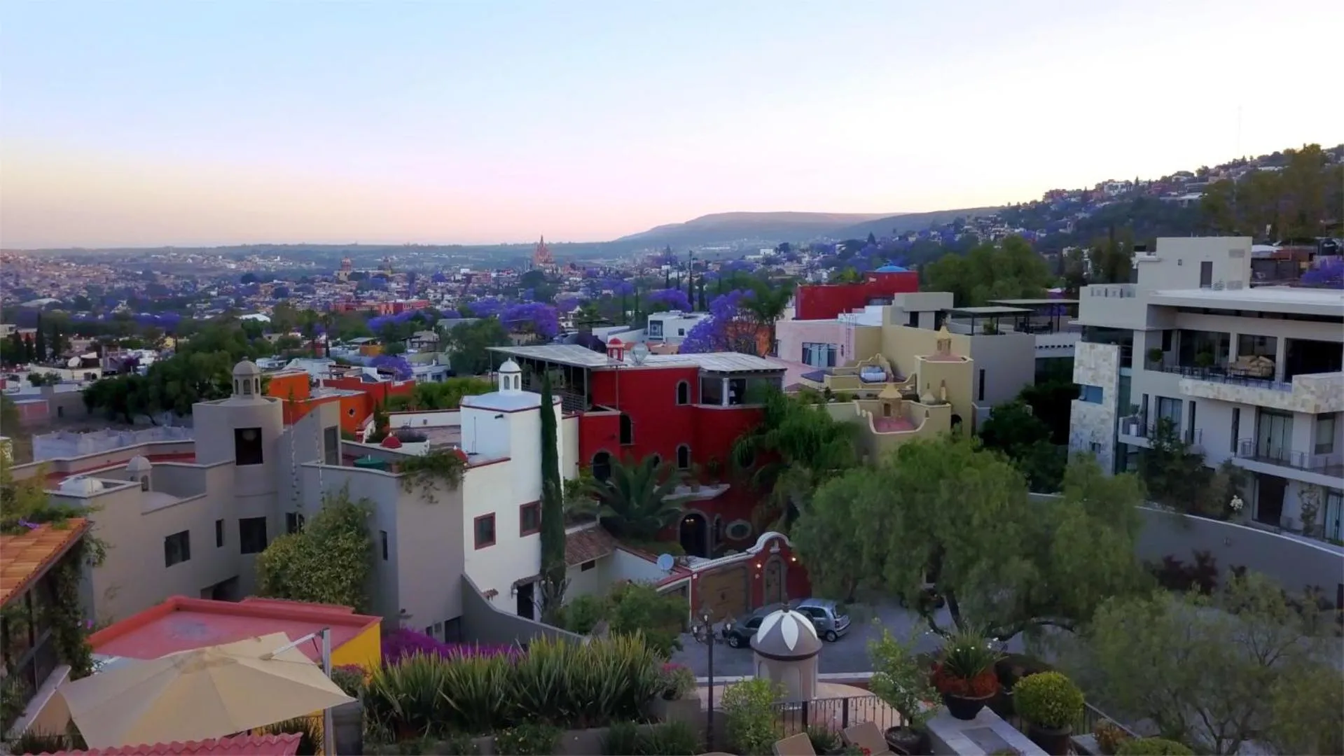Garden view in Casa Grande Luxury Boutique Hotel