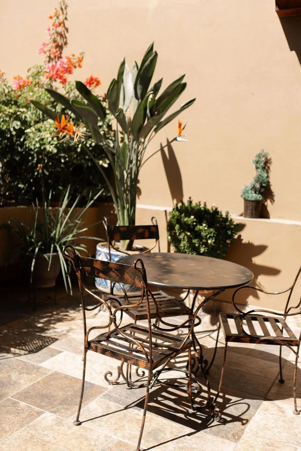 Patio in Casa Grande Luxury Boutique Hotel