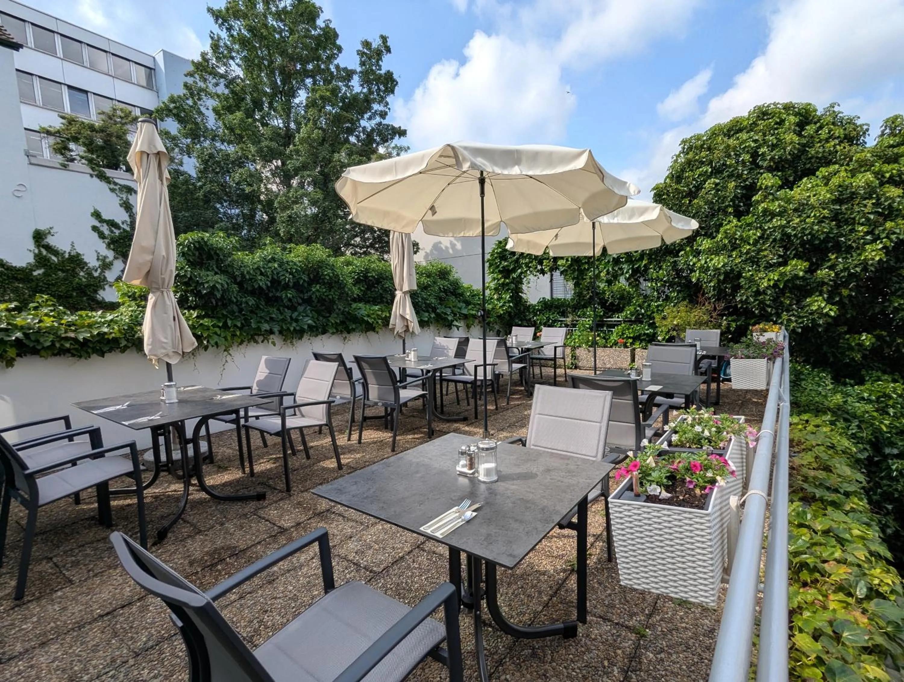 Patio in City Hotel Stuttgart