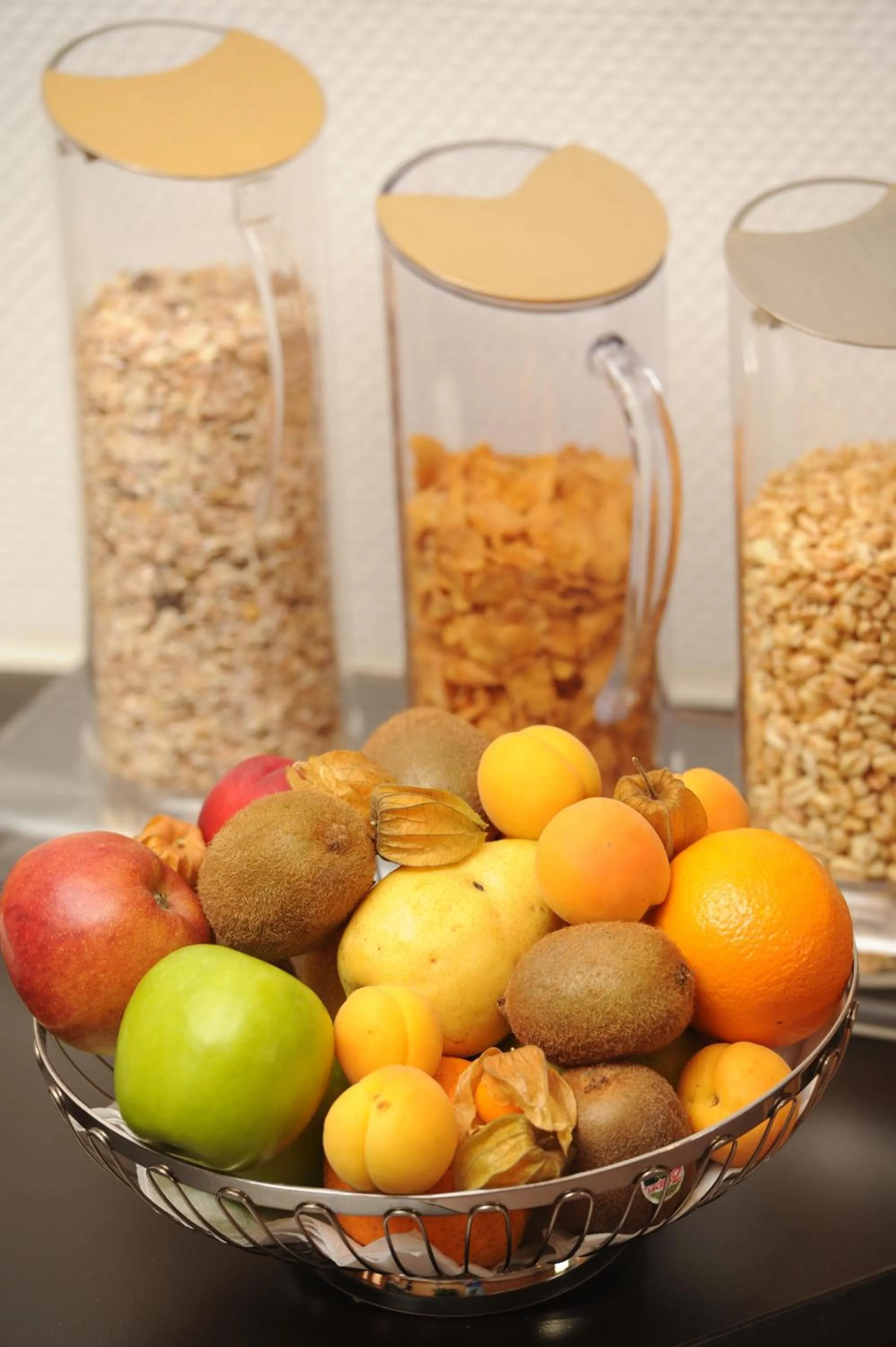 Food and drinks in Pension am Heusteig