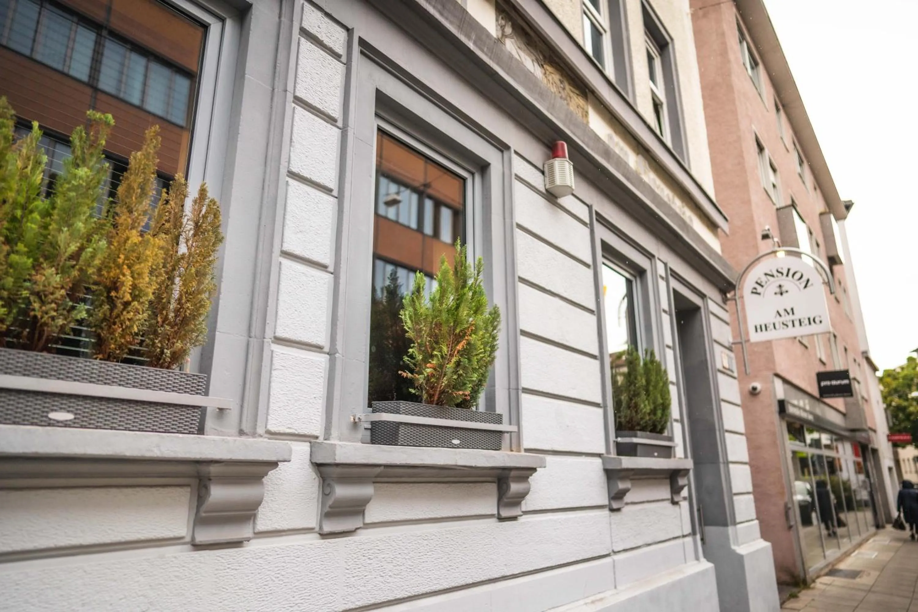 Facade/entrance in Pension am Heusteig