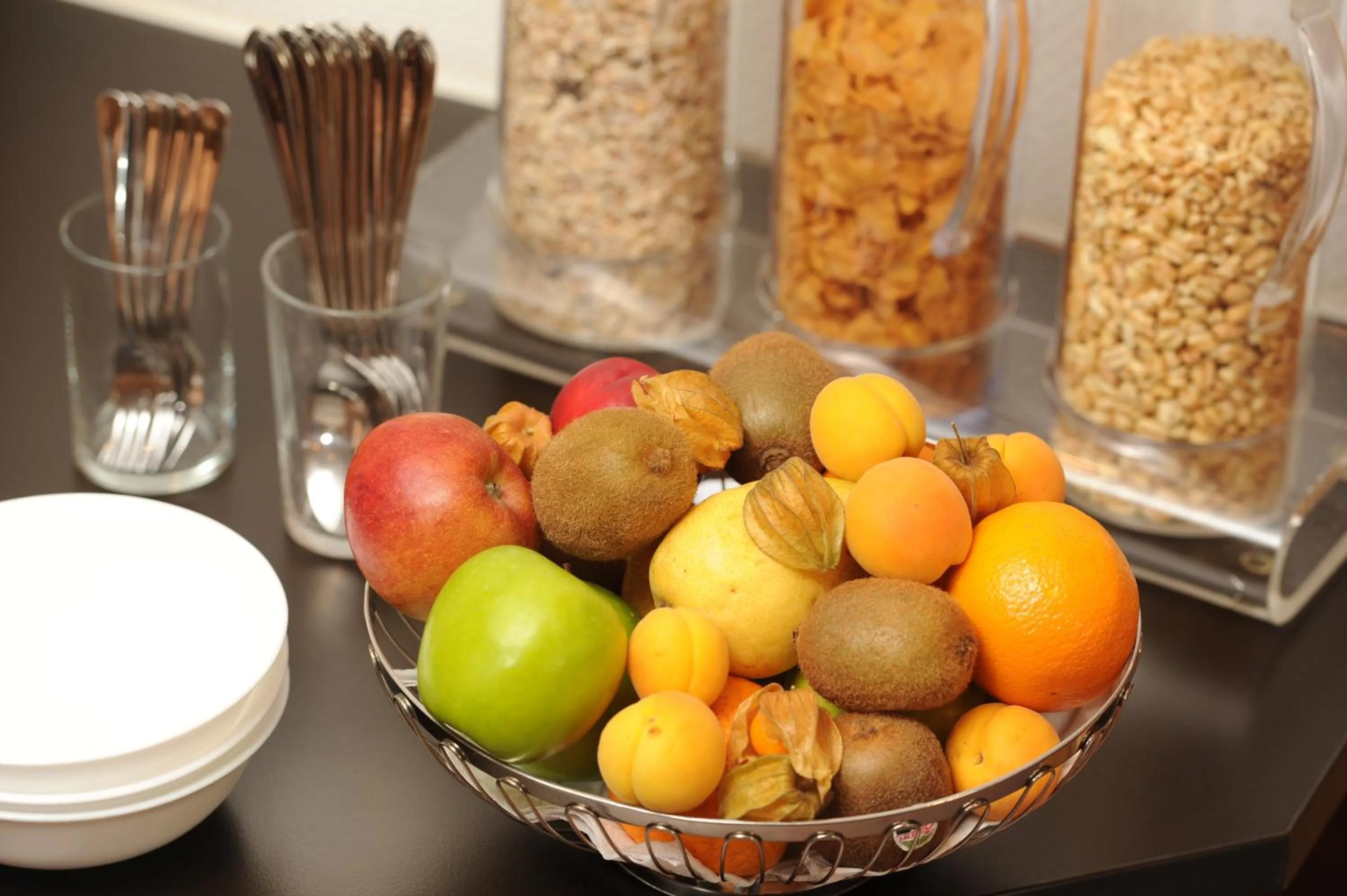 Food close-up in Pension am Heusteig