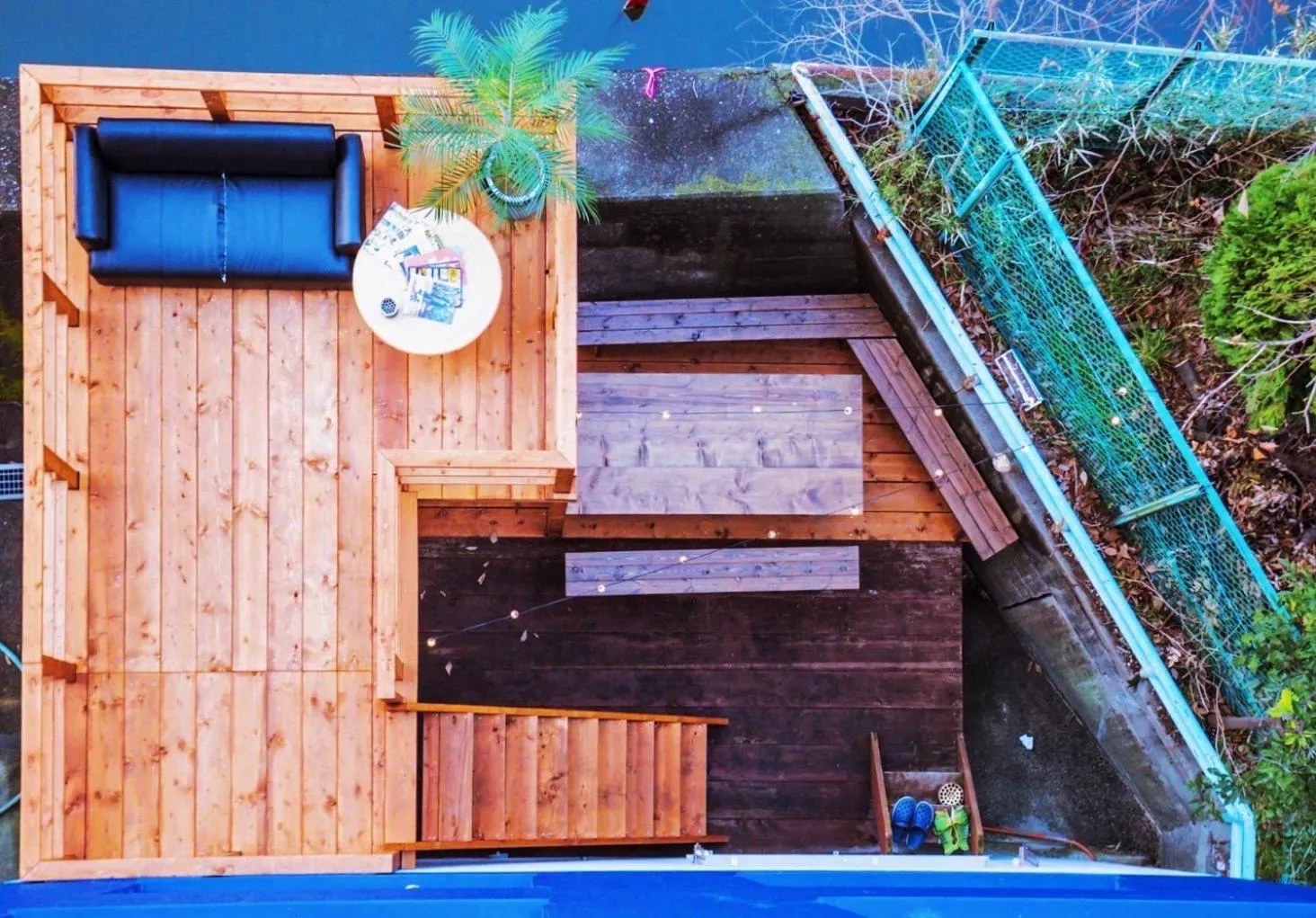 Garden in HOSTEL CHILLAX