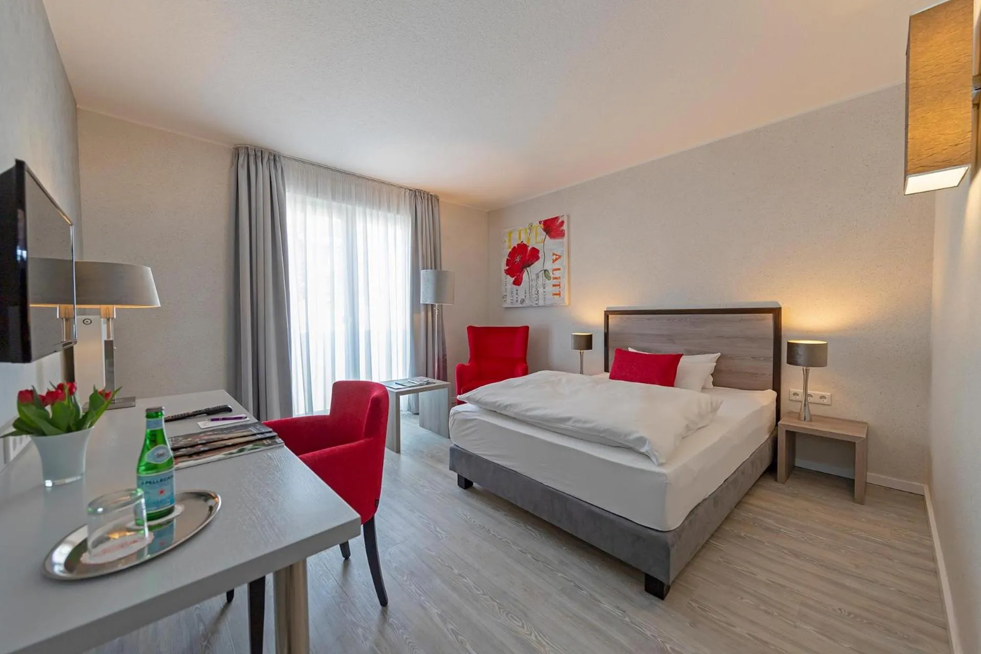 Bed in Thiesmann´s Hotel & Restaurant