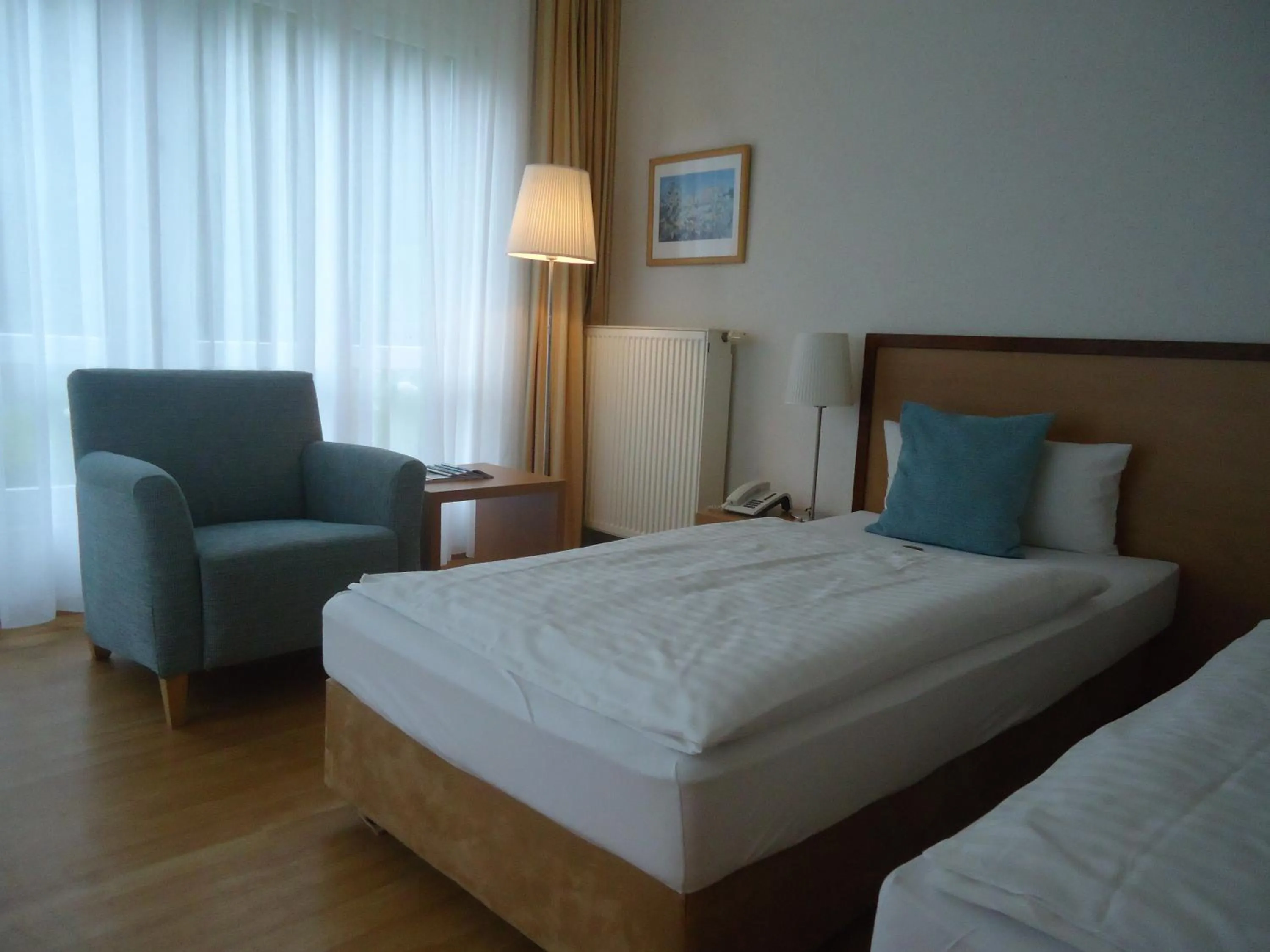 Bed in Thiesmann´s Hotel & Restaurant