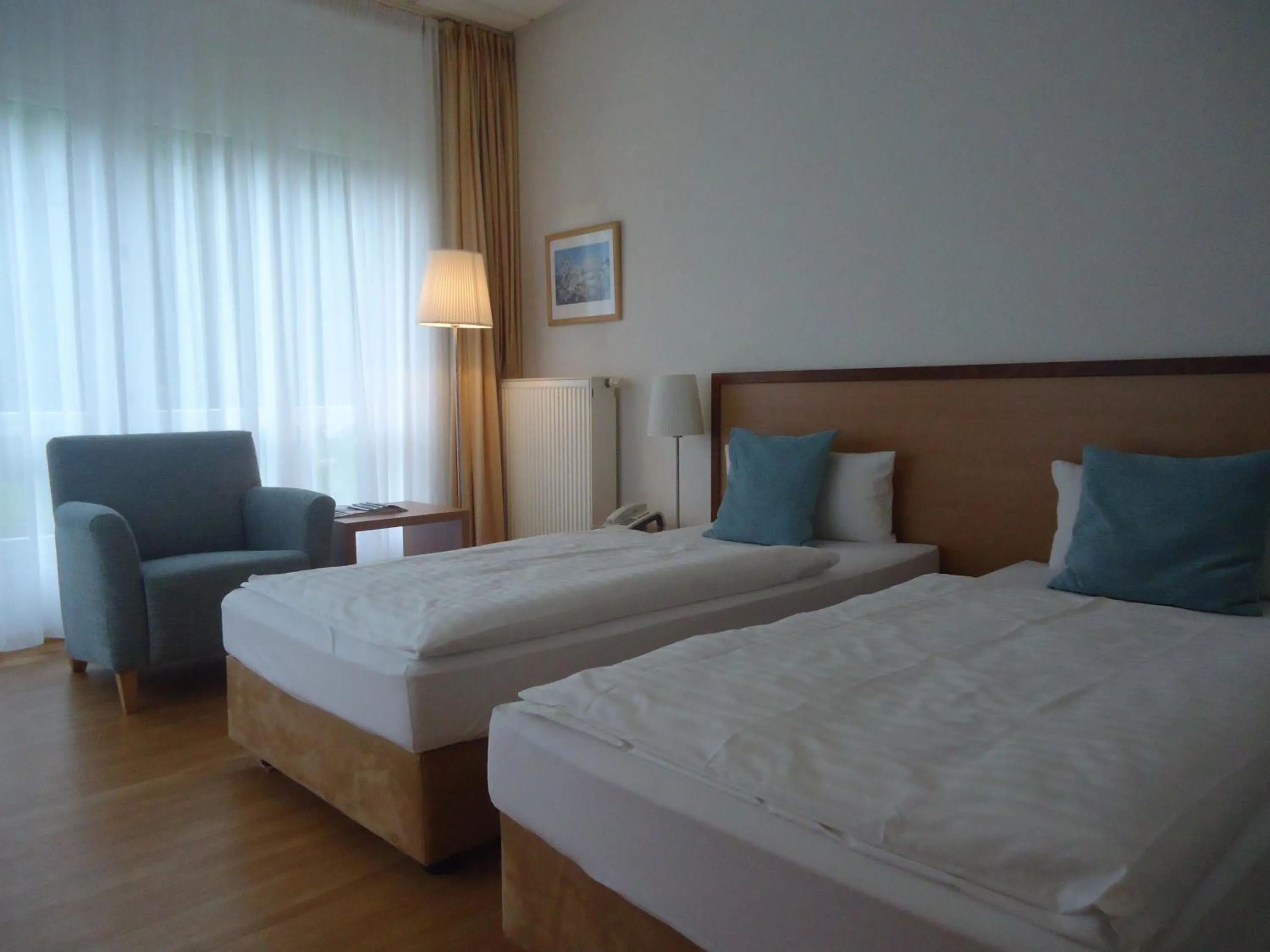 Bed in Thiesmann´s Hotel & Restaurant
