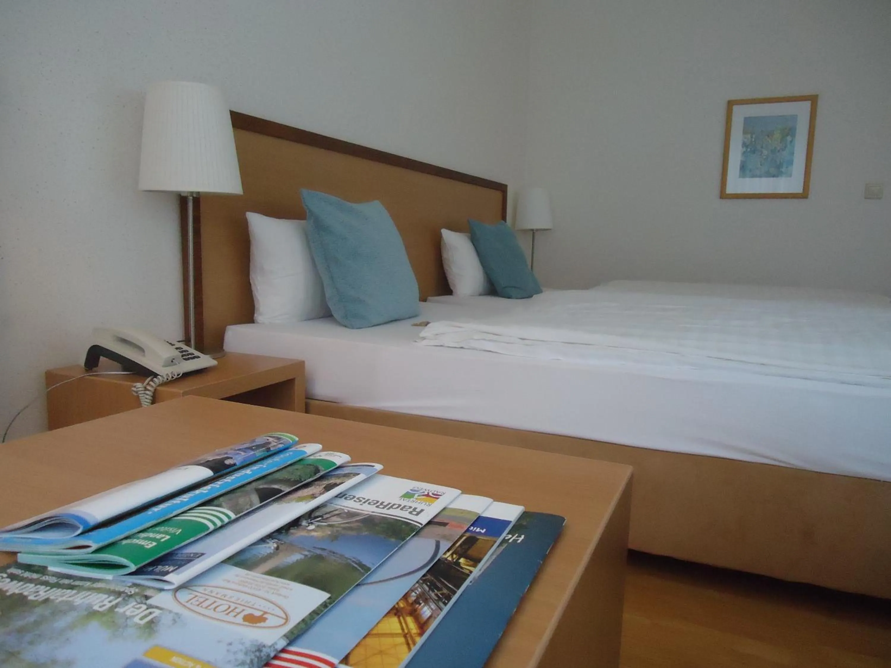 Photo of the whole room, Bed in Thiesmann´s Hotel & Restaurant