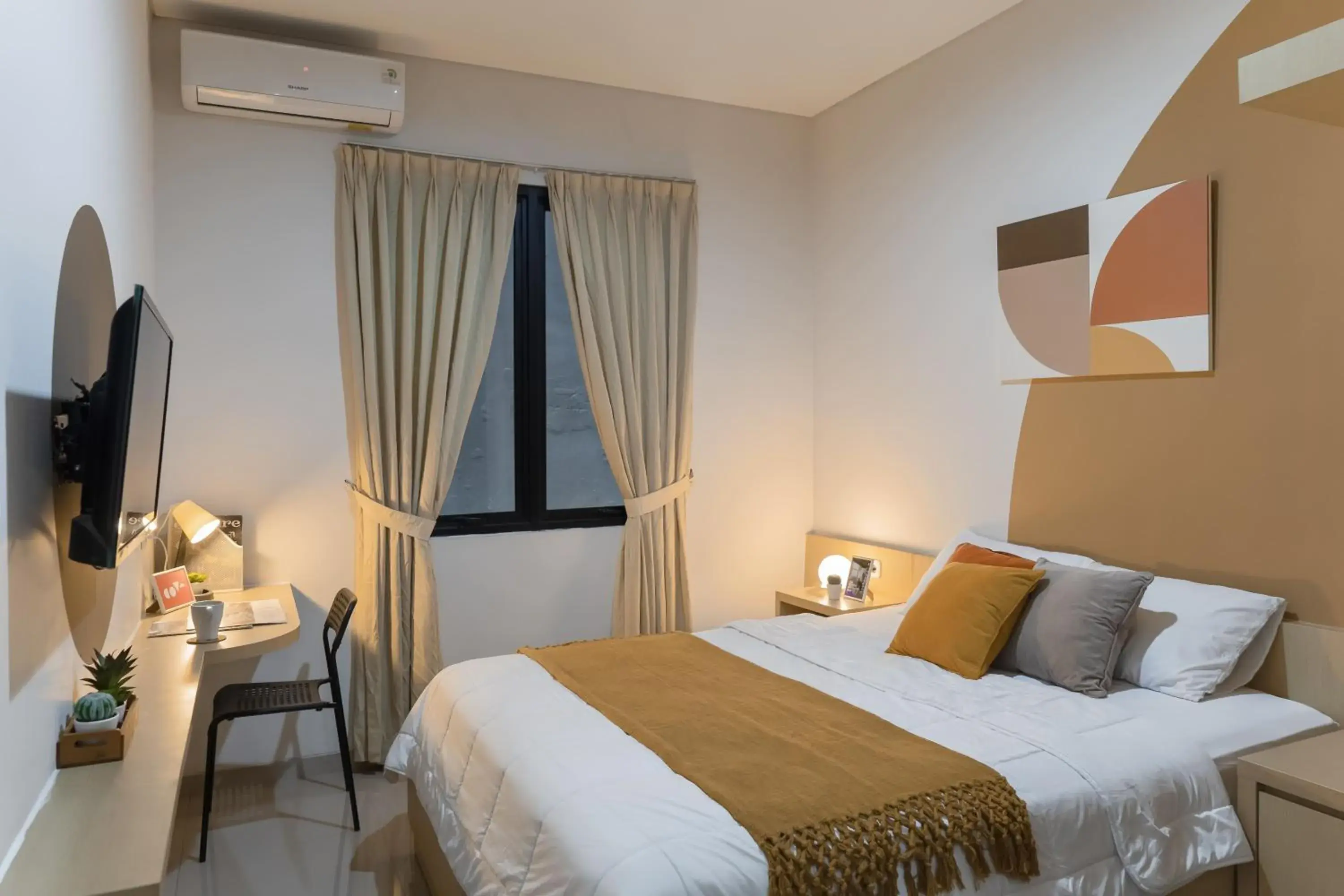 Bed in Cove Urooms Panglima Polim Bed in Cove Urooms Panglima Polim