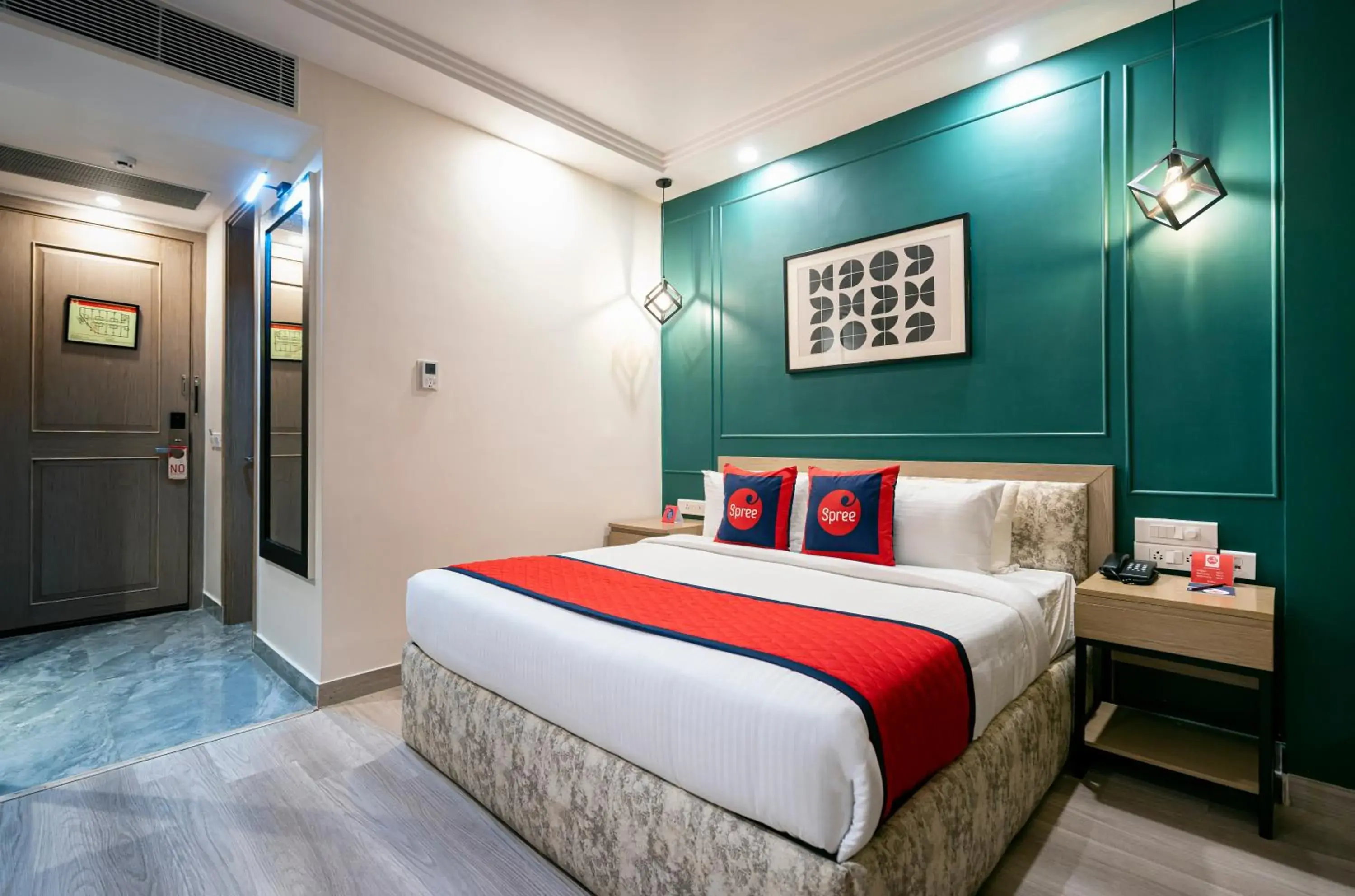 Standard Double Room in Spree Hotel Kriday at Rajpur Road, Dehradun Standard Double Room in Spree Hotel Kriday at Rajpur Road, Dehradun