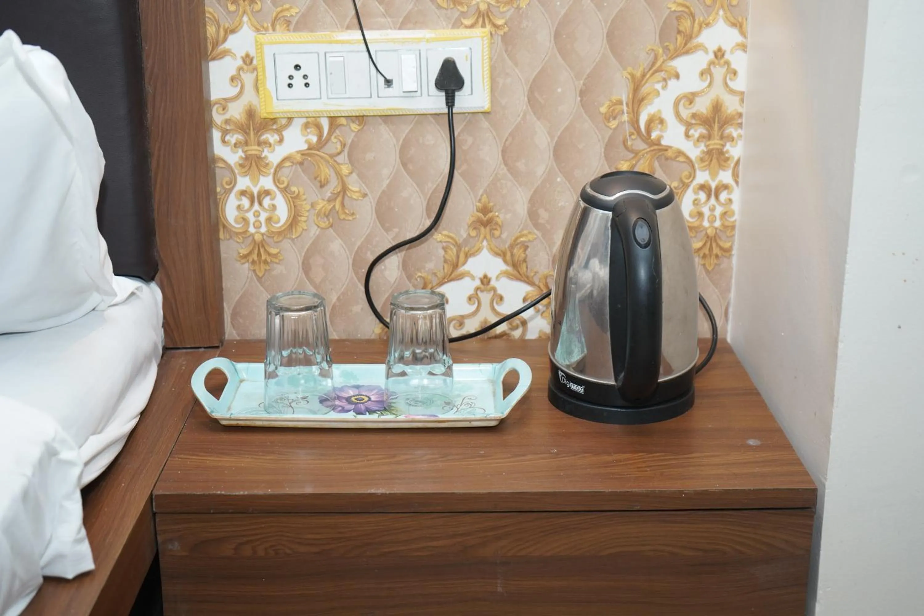 Bed in Hotel Shubhshree