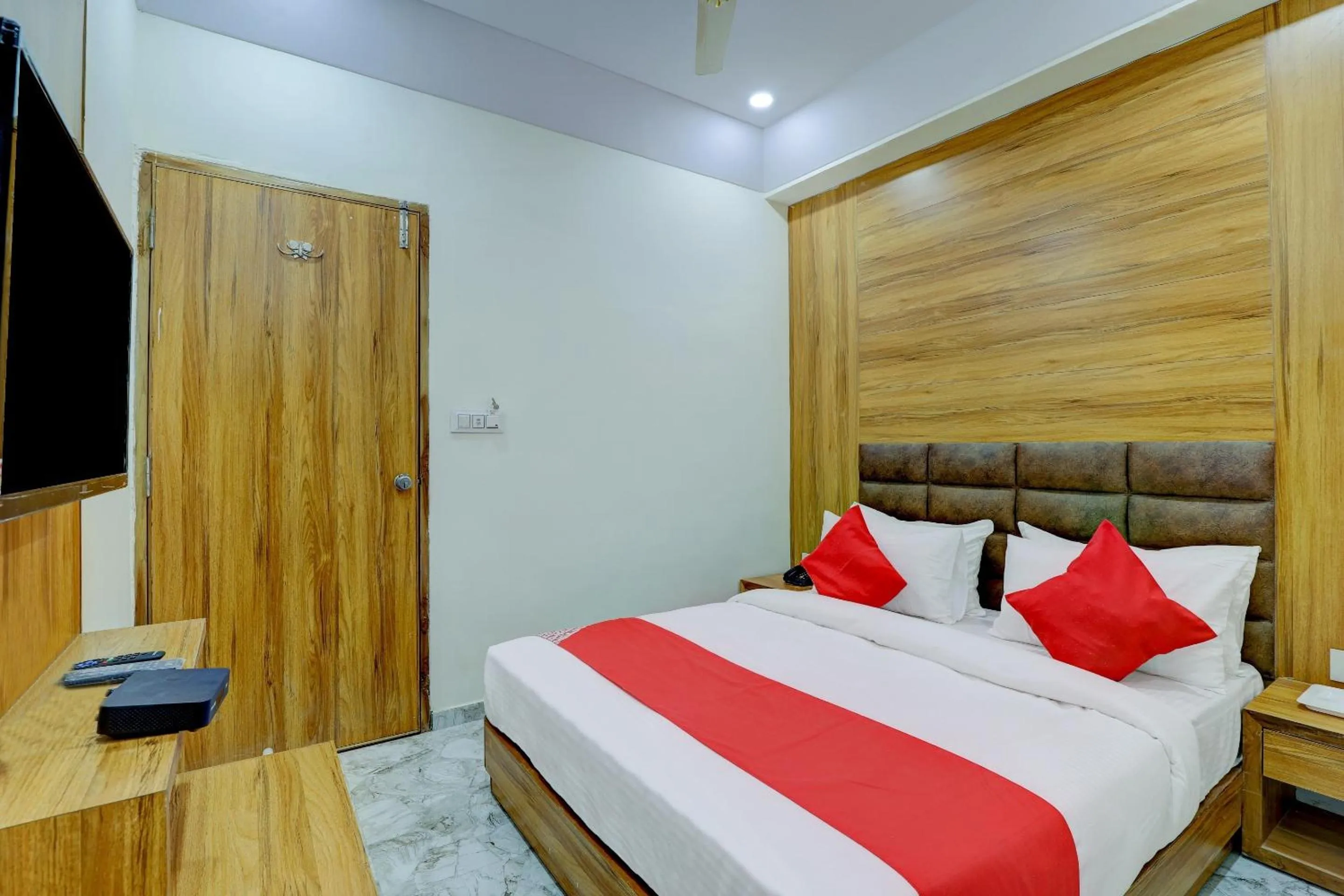 Bedroom in Hotel O Sai Villa