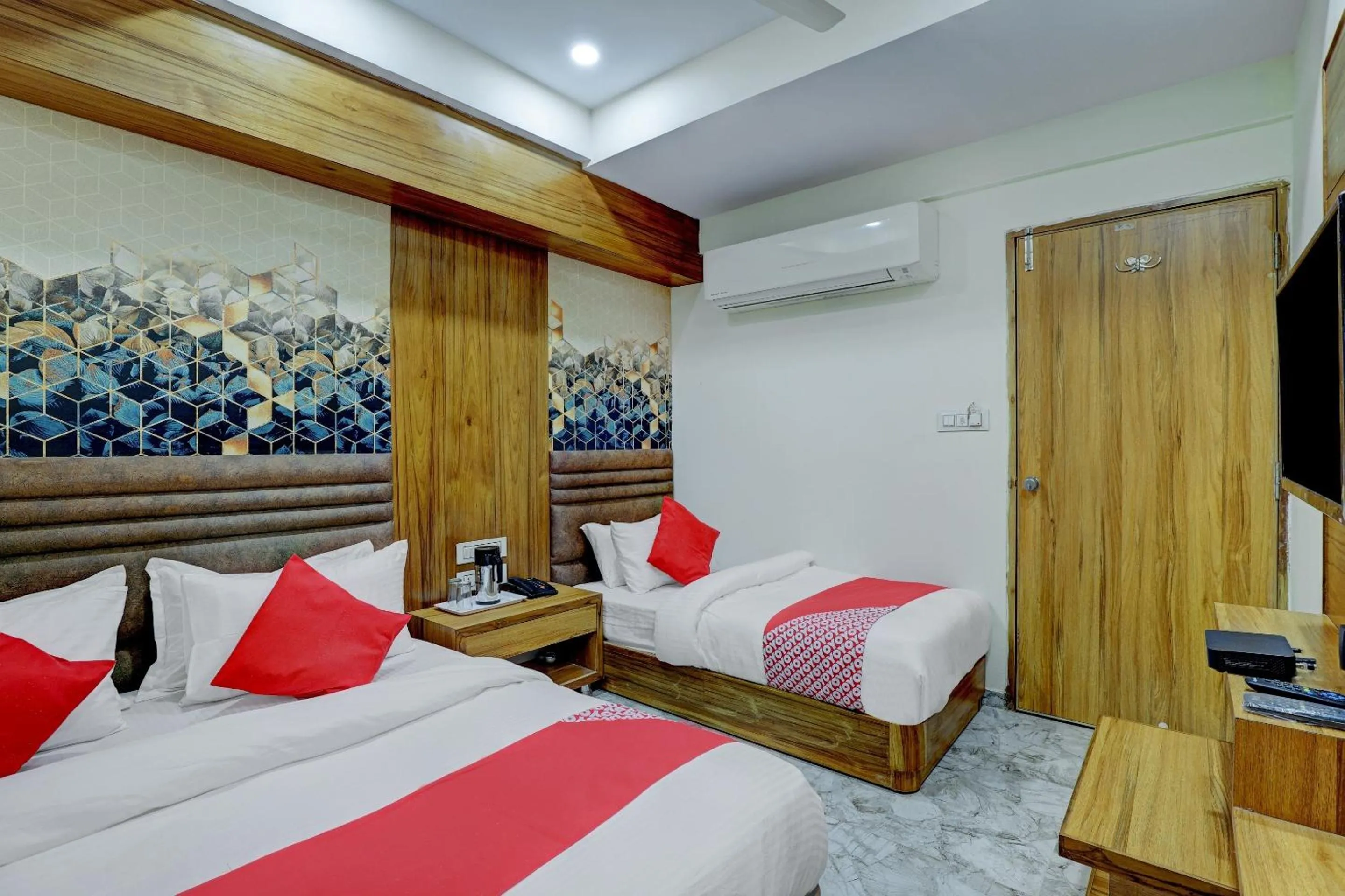 Bedroom in Hotel O Sai Villa