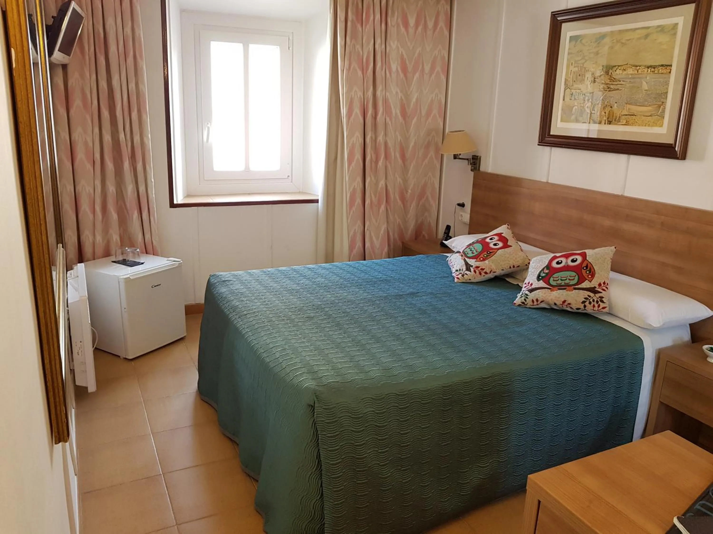 Bed in Hotel La Residencia